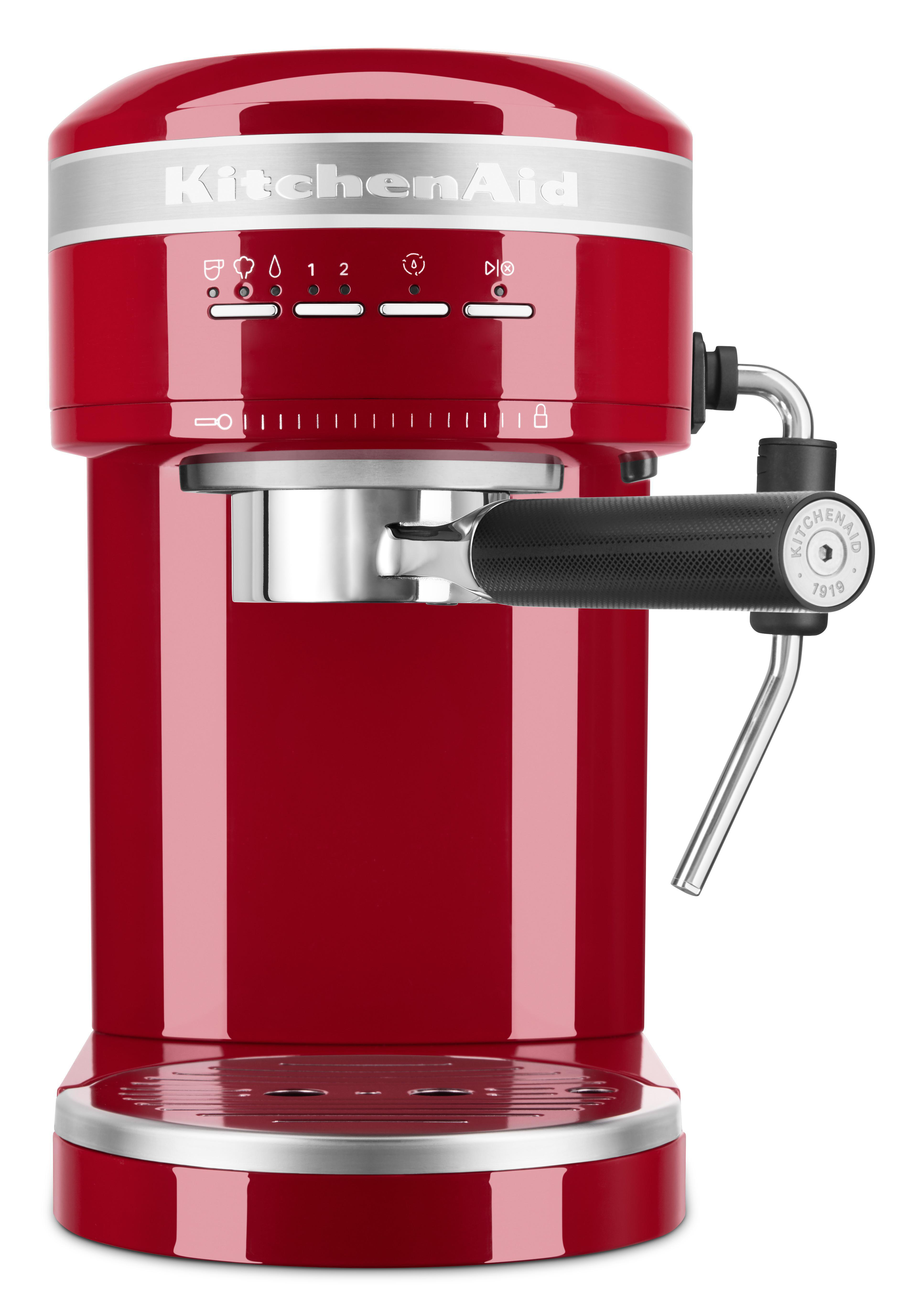 KITCHENAID 5KES6503EER ARTISAN  Espressomaschine Empire Rot