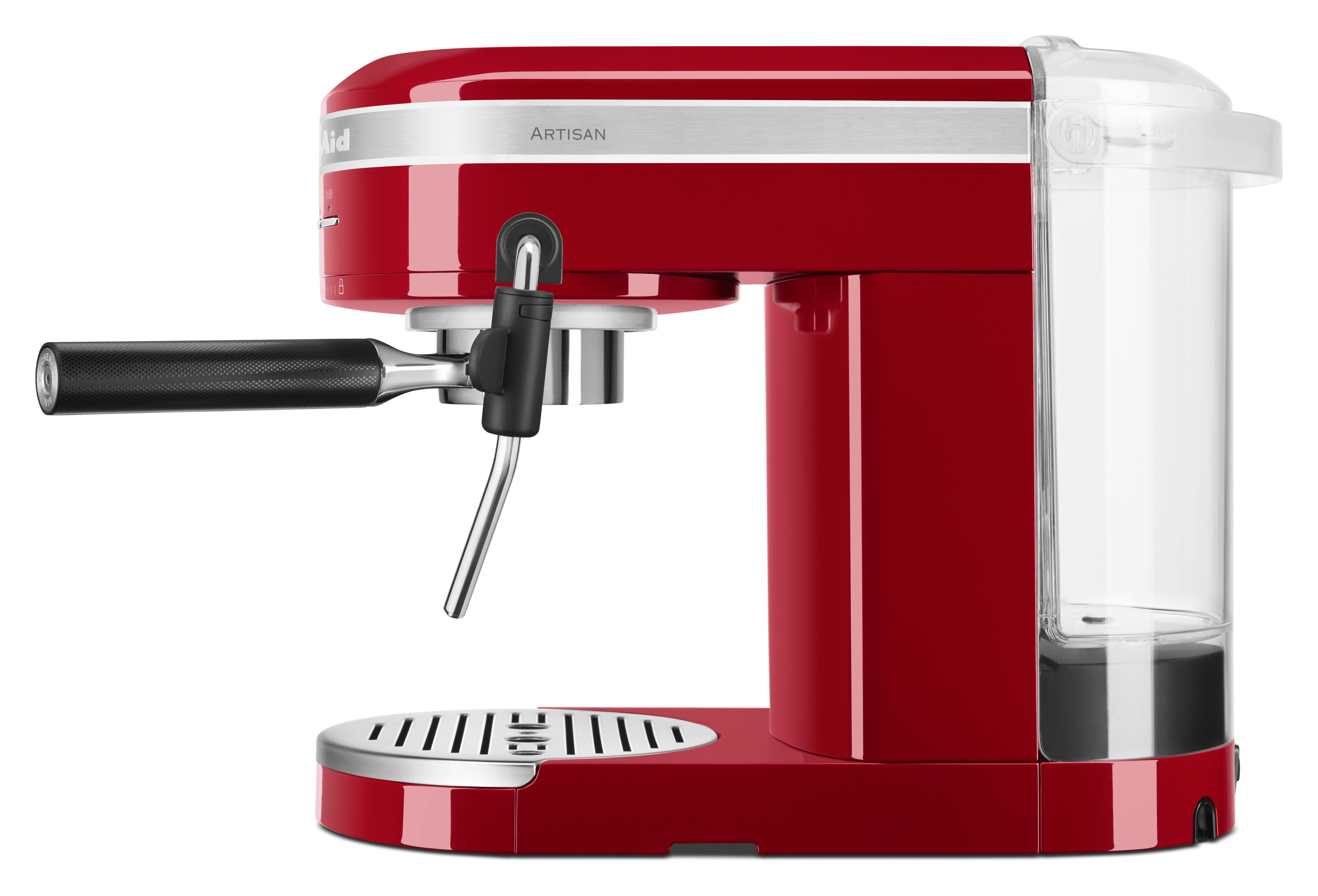 KITCHENAID 5KES6503EER ARTISAN  Espressomaschine Empire Rot