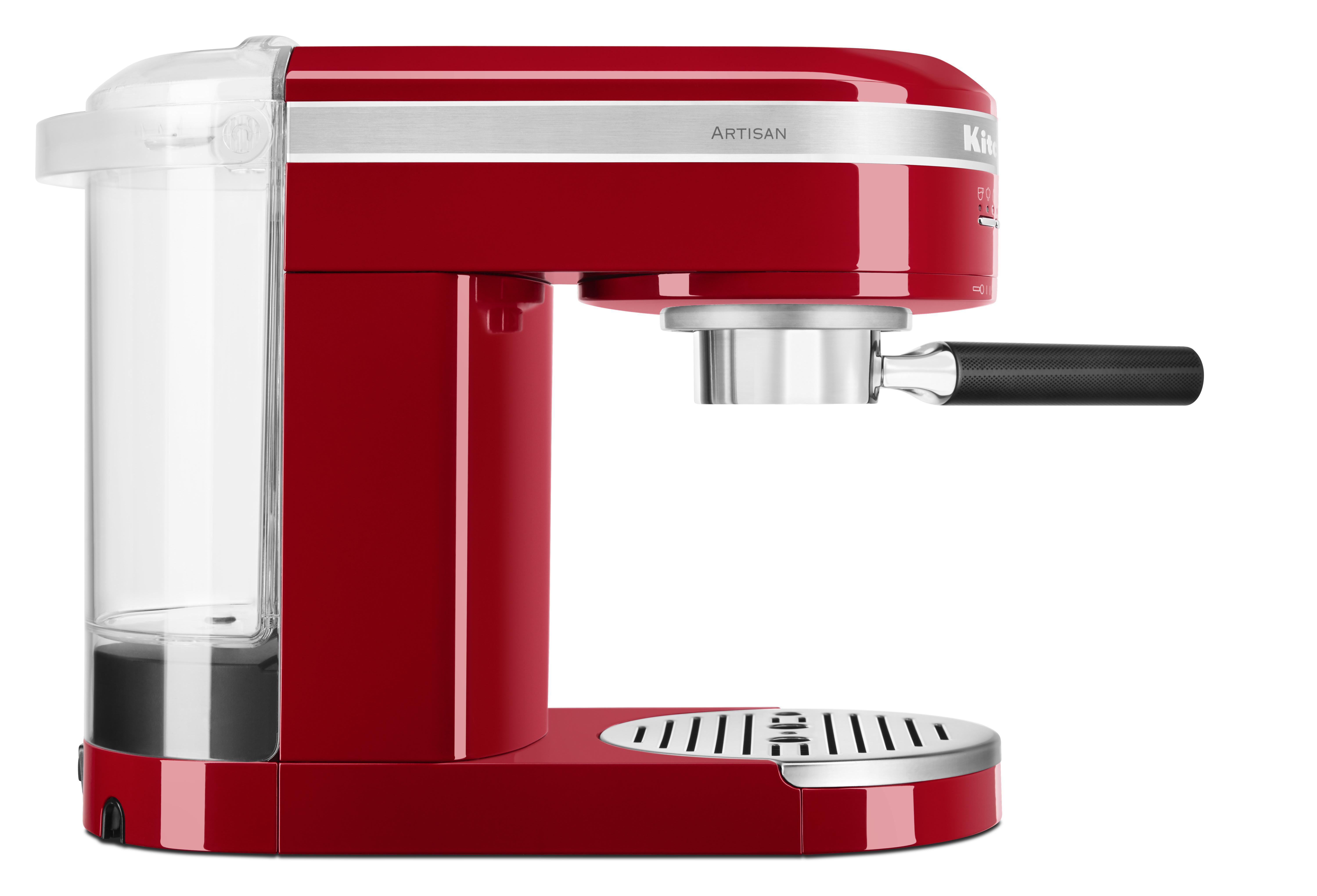 KITCHENAID 5KES6503EER ARTISAN  Espressomaschine Empire Rot