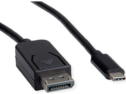 ROLINE 11.04.5836 - Câble adaptateur USB-DisplayPort, 2 m, Noir