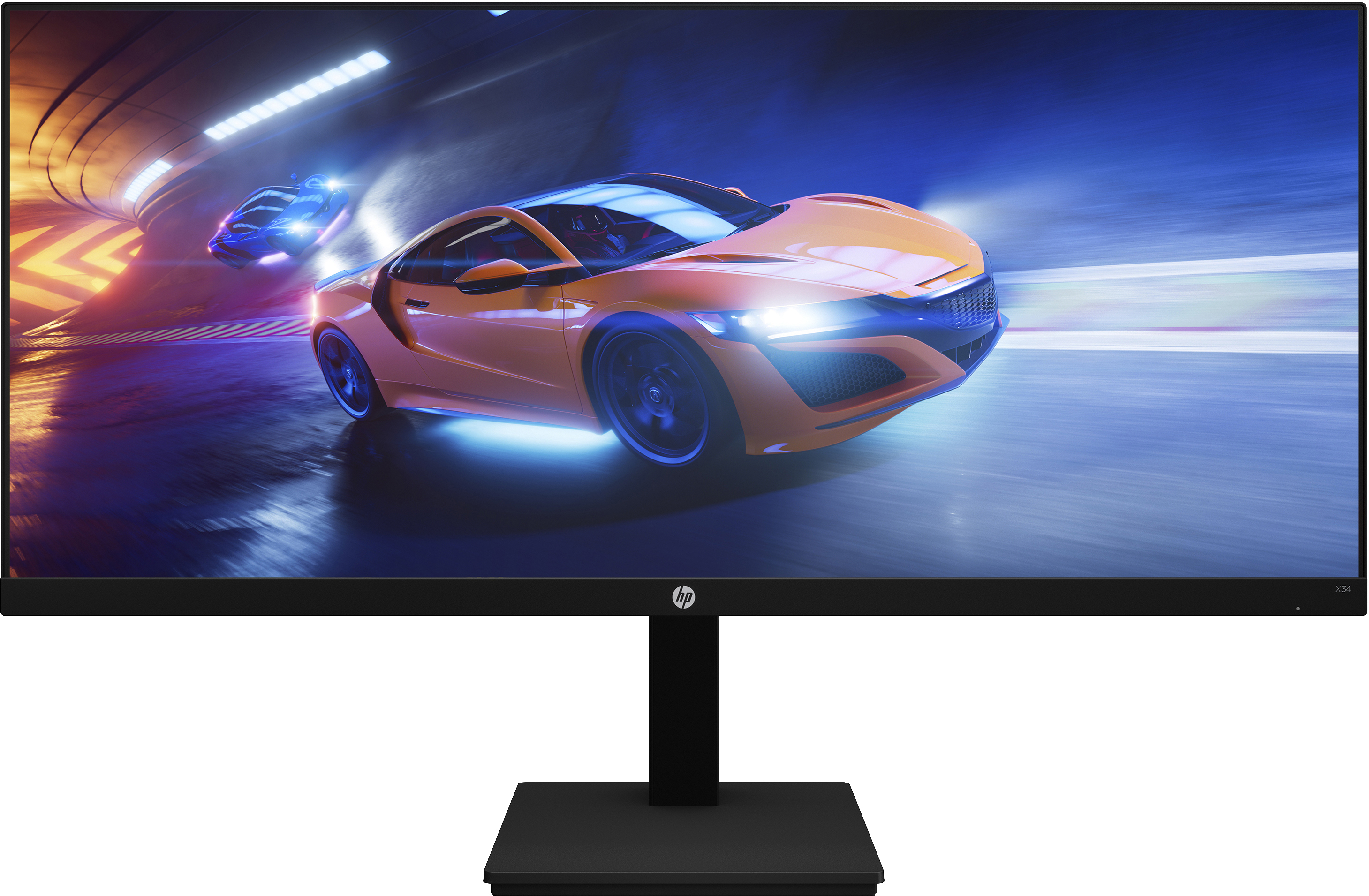 HP X34 34 Zoll  WQHD  Monitor  1 ms Reaktionszeit  