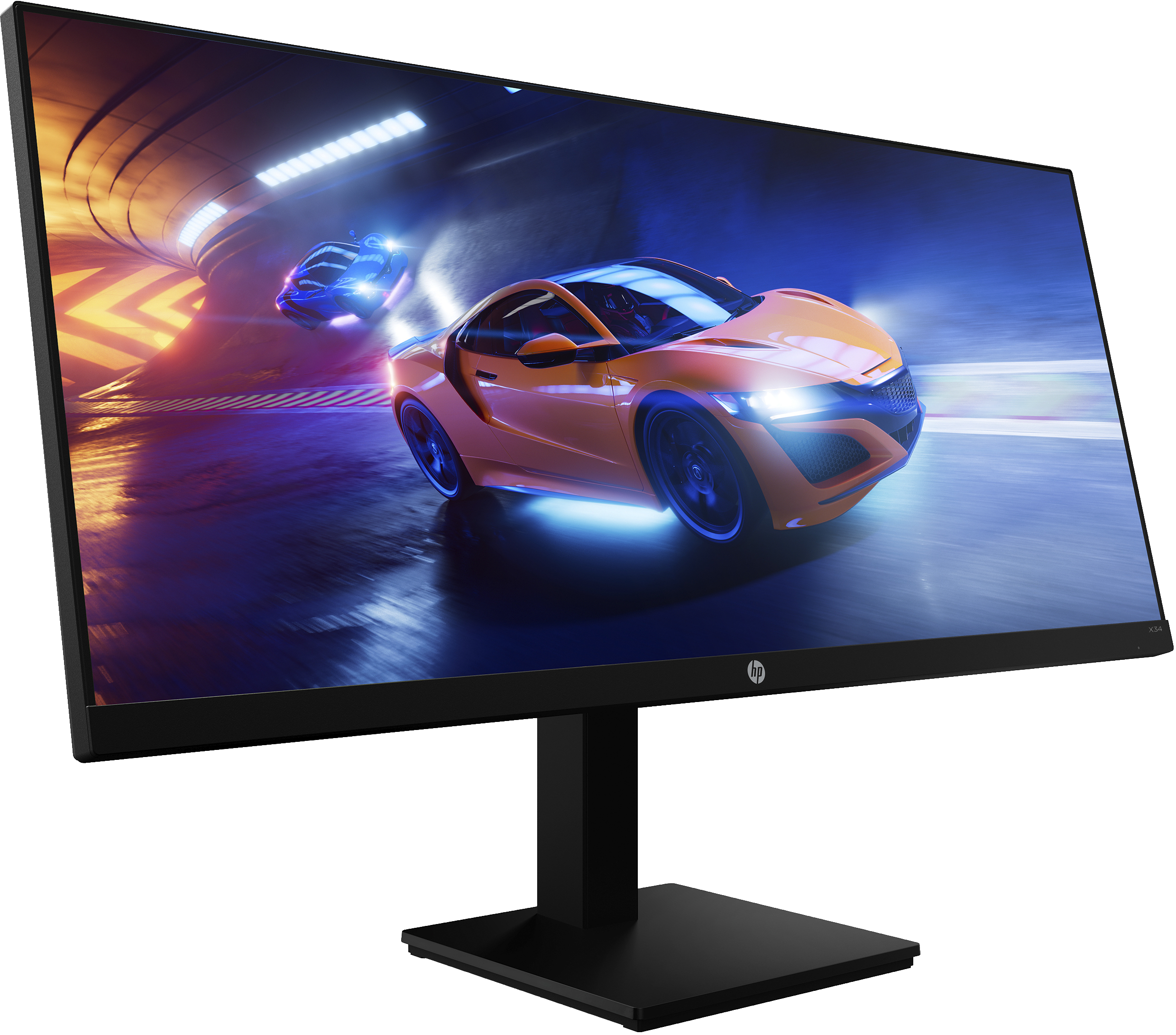 HP X34 34 Zoll  WQHD  Monitor  1 ms Reaktionszeit  