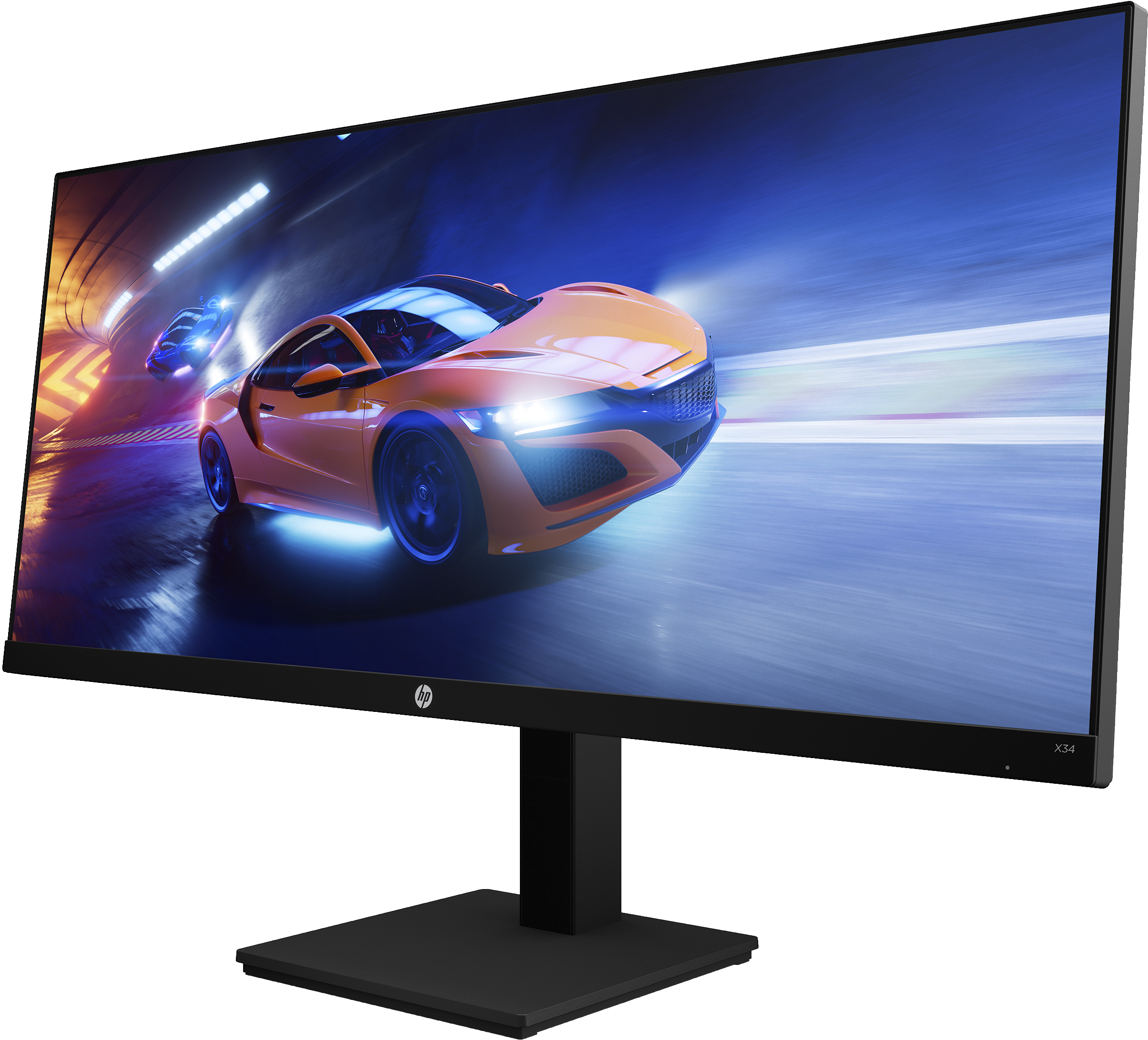 HP X34 34 Zoll  WQHD  Monitor  1 ms Reaktionszeit  