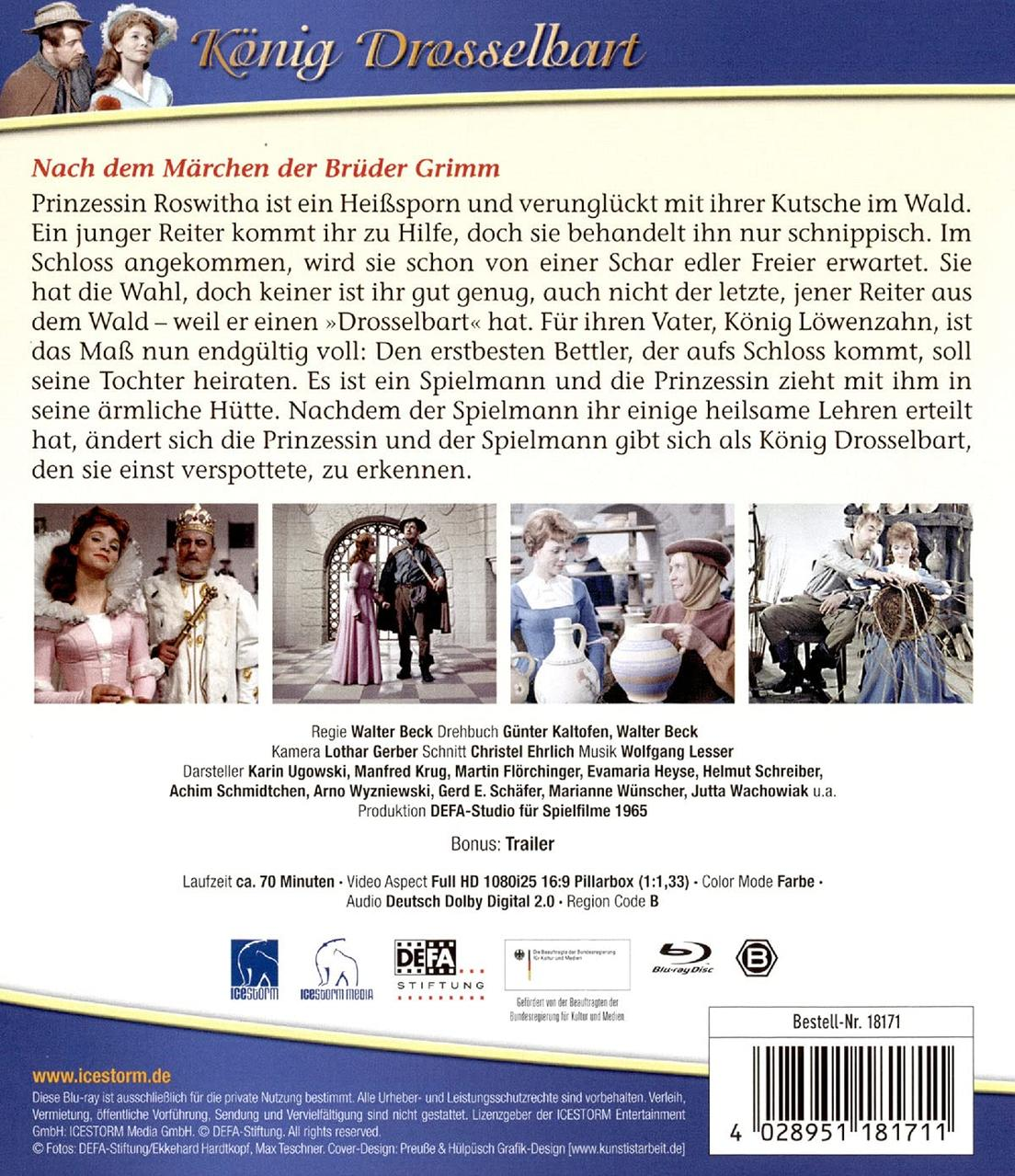 Die Welt der Märchen - König Blu-ray Drosselbart