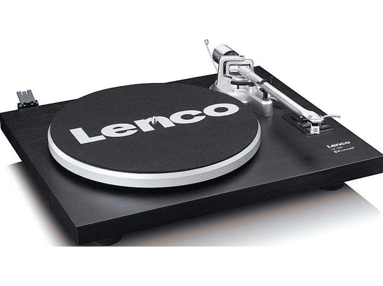Lenco LS 500 Bluetooth Plattenspieler mit zwei externen Lautsprechern und 2 x 30 Watt, Schwarz — Foto 5 von 5