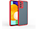 CASE AND PRO Samsung A52 5G műanyag tok, piros-fekete (MATT-A52-5GRBK)