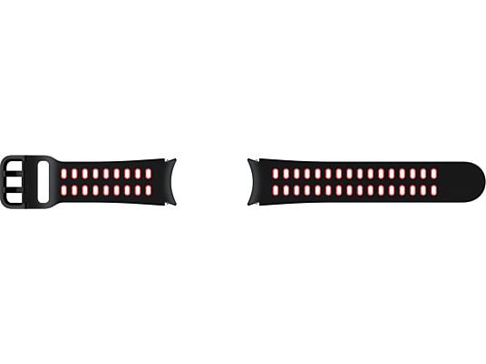 SAMSUNG Extreme Sport (20mm, S/M) - Armband (Schwarz/Rot)