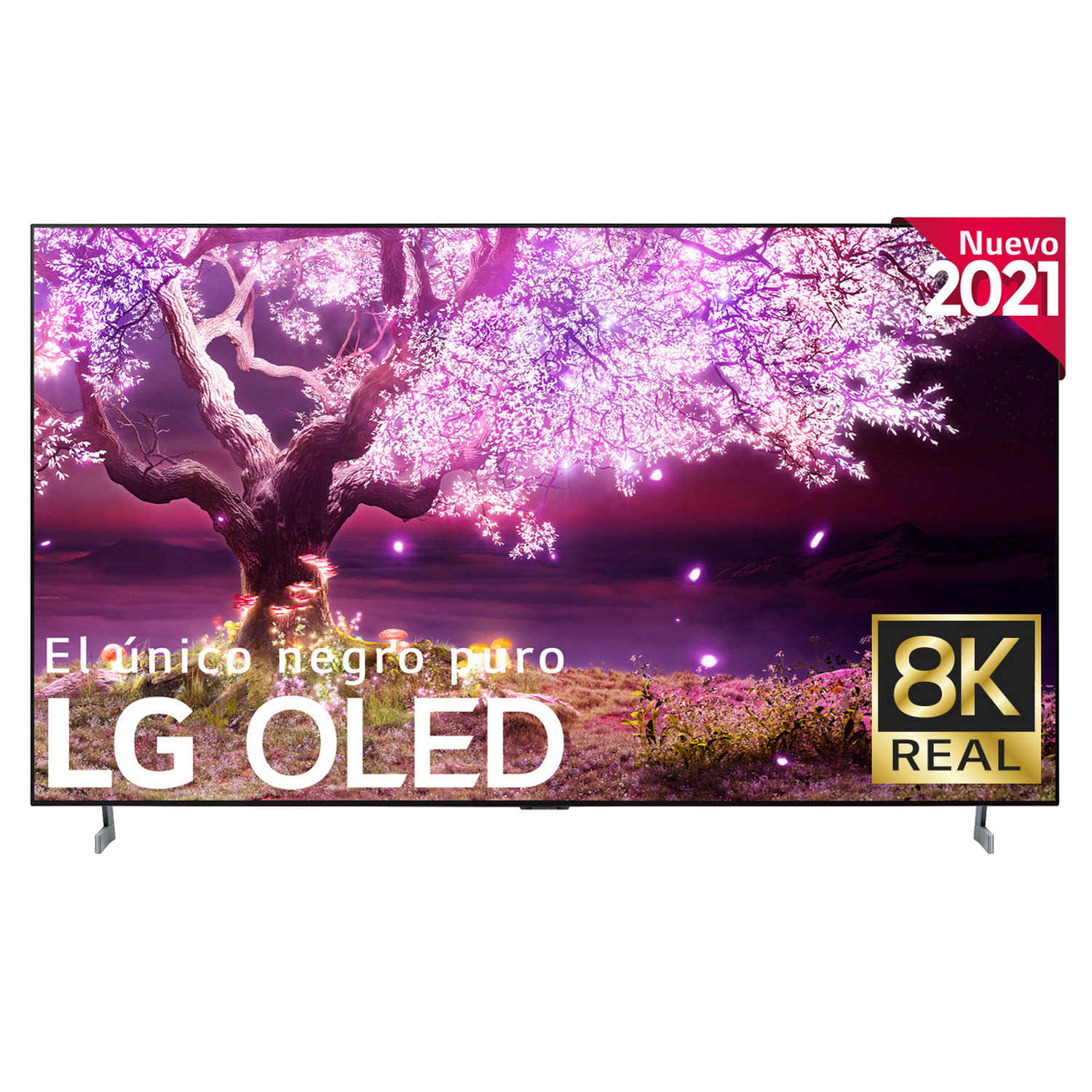 TV OLED 77" - LG Signature OLED77Z19LA.AEU, UHD 8K, α9Gen4, webOS 6.0, SmartTV, Asistentes de voz, Dolby Atmos