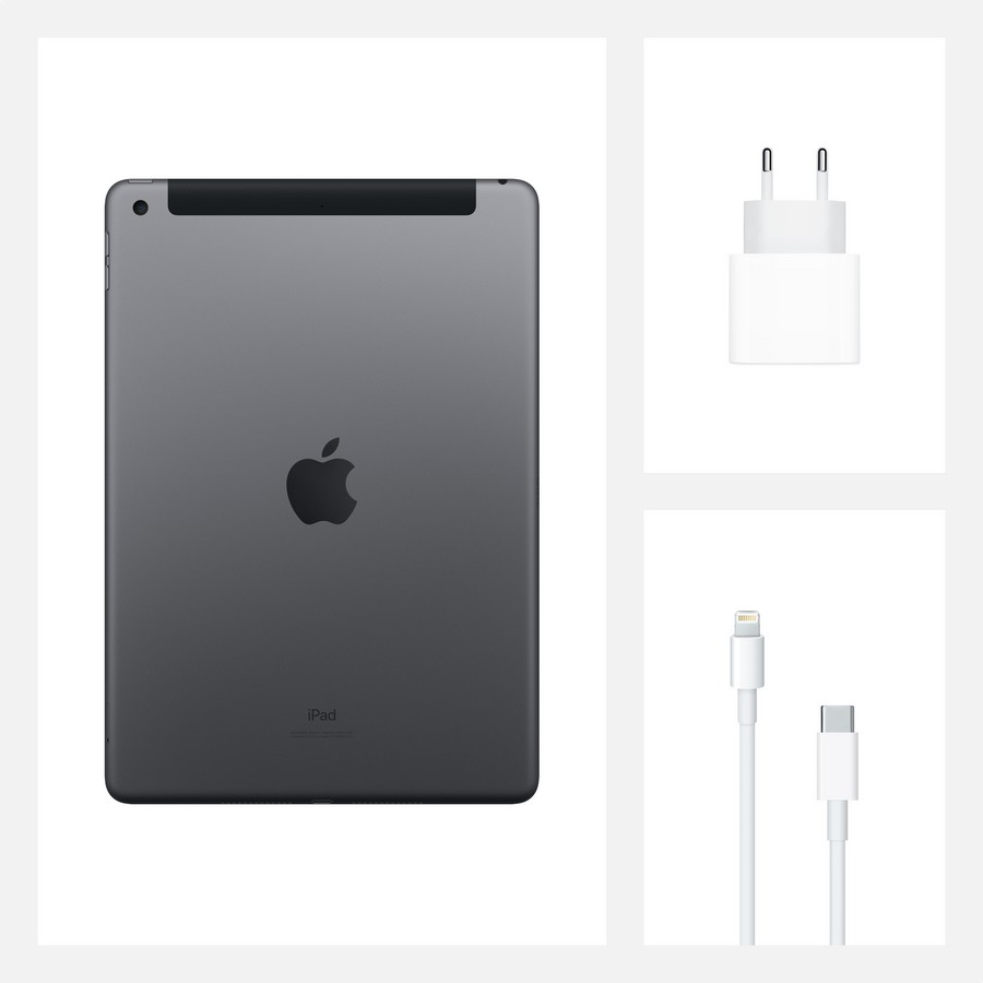 Apple iPad (2020 8ª gen), 32 GB, Gris espacial, 10.2 ", WiFi+Cell, Retina, Chip A12 Bionic, iPadOS 14