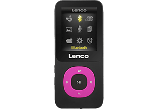 LENCO Xemio 769 - MP4-Player (8 GB, Schwarz/Pink)