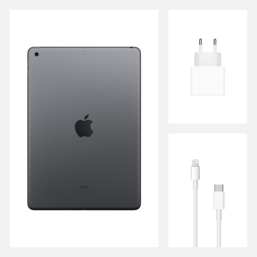 Apple iPad (2020 8ª gen), 32 GB, Gris espacial, 10.2 ", WiFi, Retina, Chip A12 Bionic, iPadOS 14