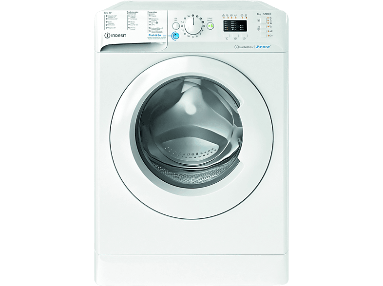 Lavadora carga frontal | Indesit BWA 81285X W SPT N