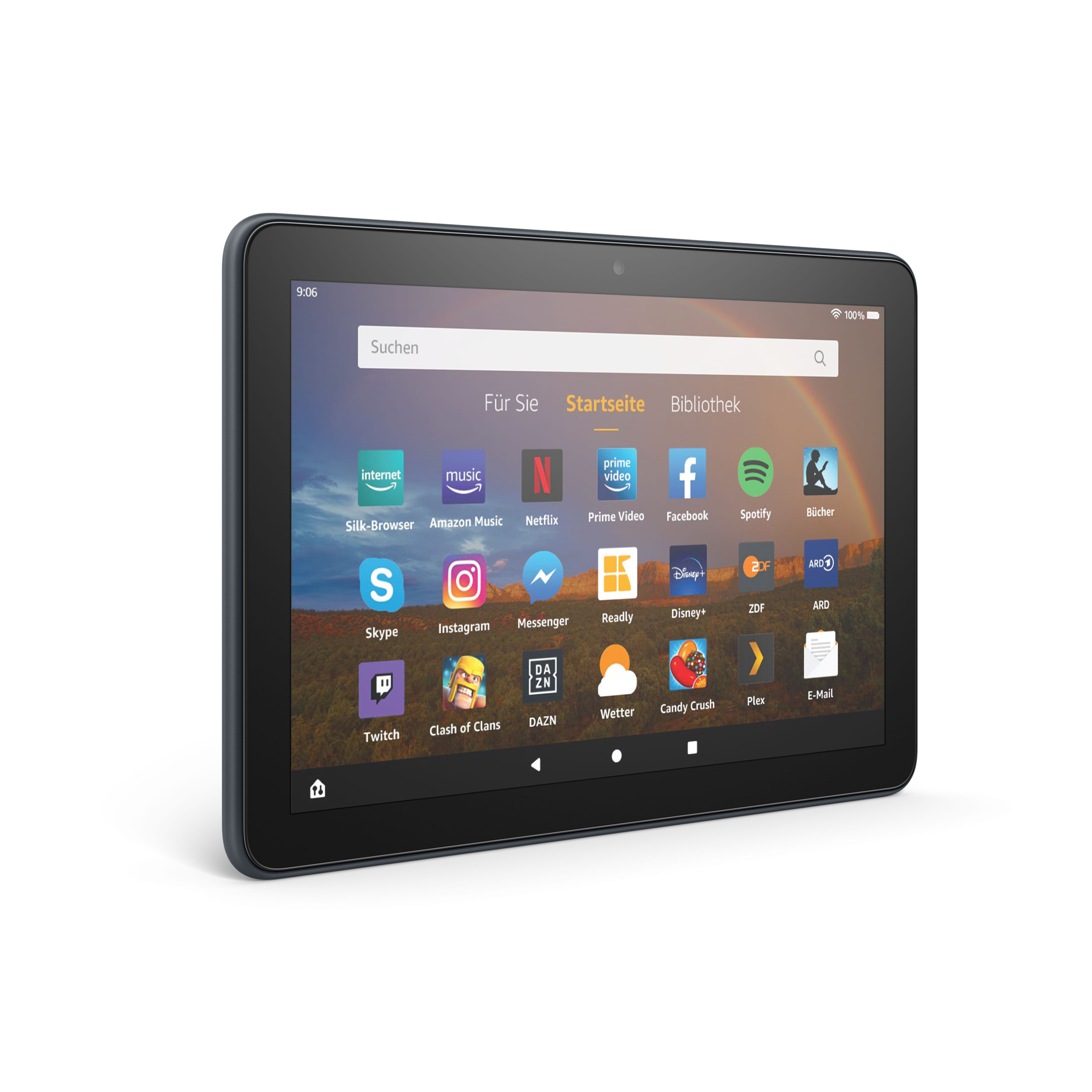 AMAZON Fire HD 8 Plus-Tablet, 8-Zoll-HD-Display, 32 GB, Schiefergrau mit Spezialangeboten, Tablet, 32 GB, 8 Zoll, Grey