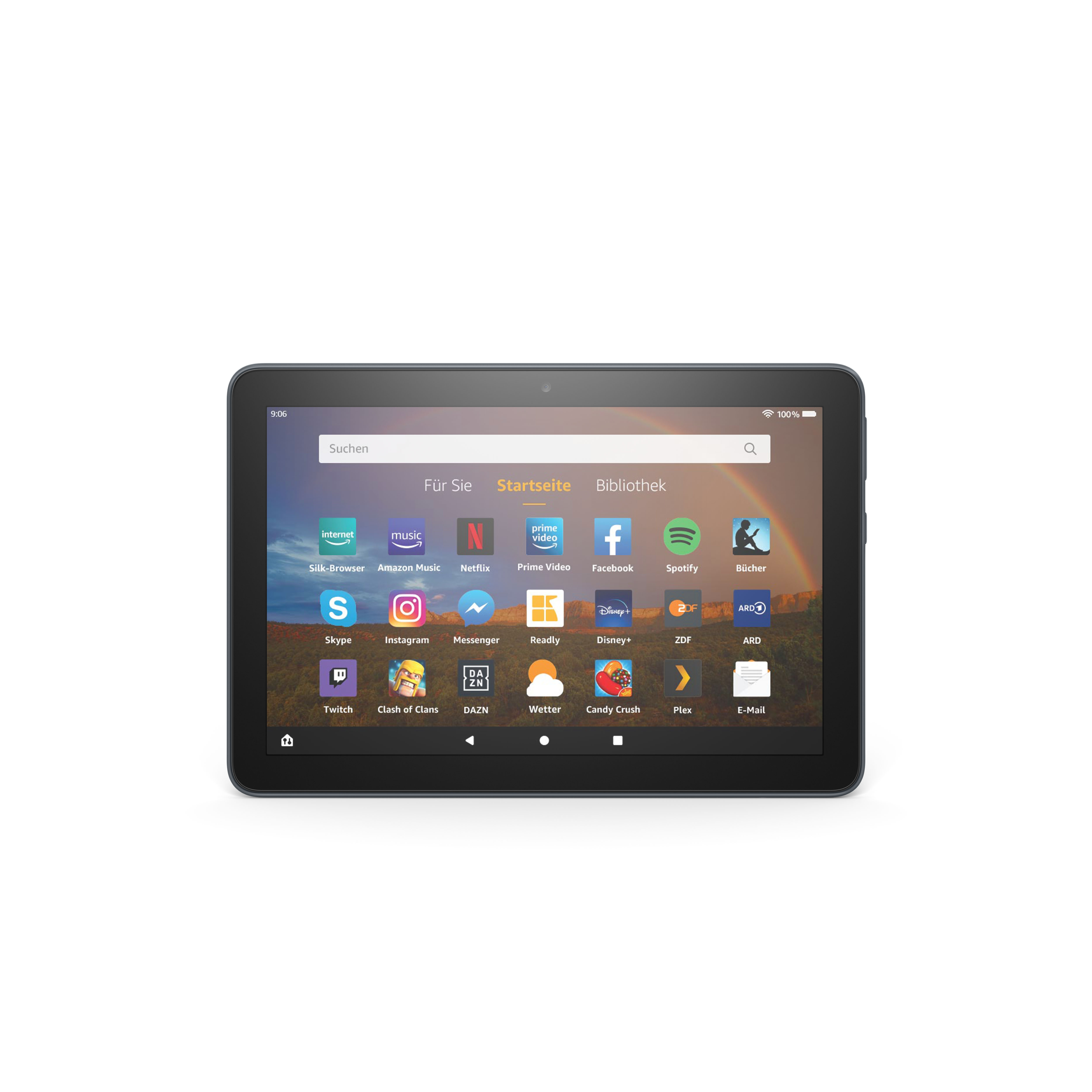 AMAZON Fire HD 8 Plus-Tablet, 8-Zoll-HD-Display, 32 GB, Schiefergrau mit Spezialangeboten, Tablet, 32 GB, 8 Zoll, Grey