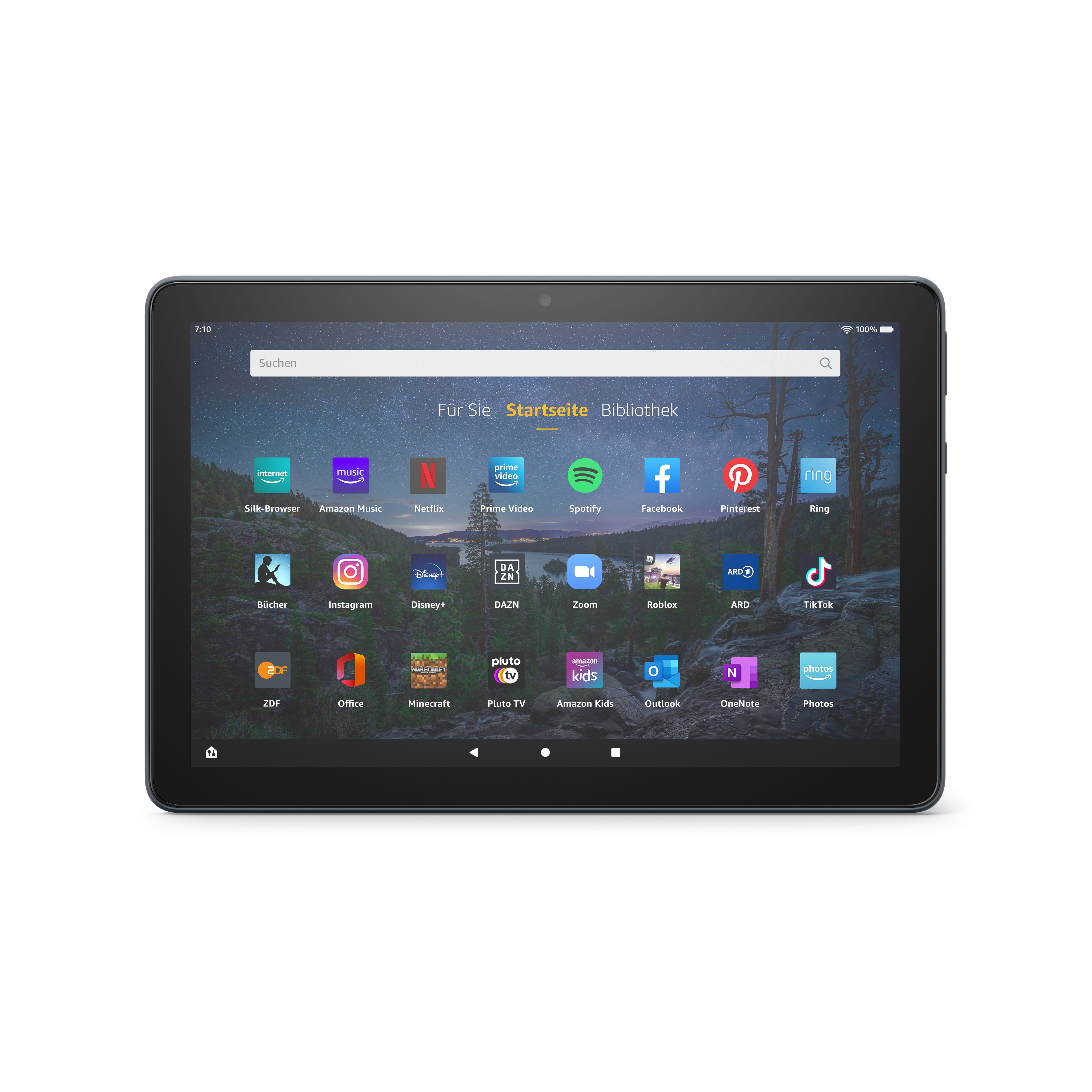 AMAZON FIRE HD 10 PLUS mit Spezialangeboten, Tablet, 32 GB, 10,1 Zoll, Schiefergrau