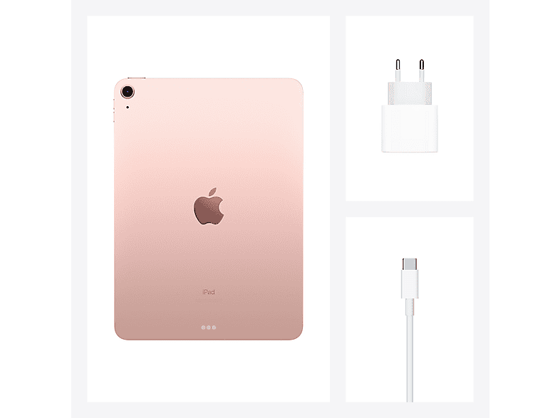 Apple iPad Air (2020 4ª gen), 256 GB, Oro rosa, WiFi, 10.9