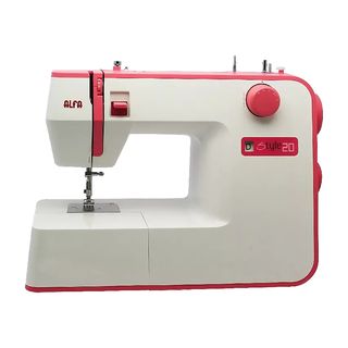 Máquina de coser - Alfa Style 20 10 Puntadas, Luz Led, 70 W, Blanca