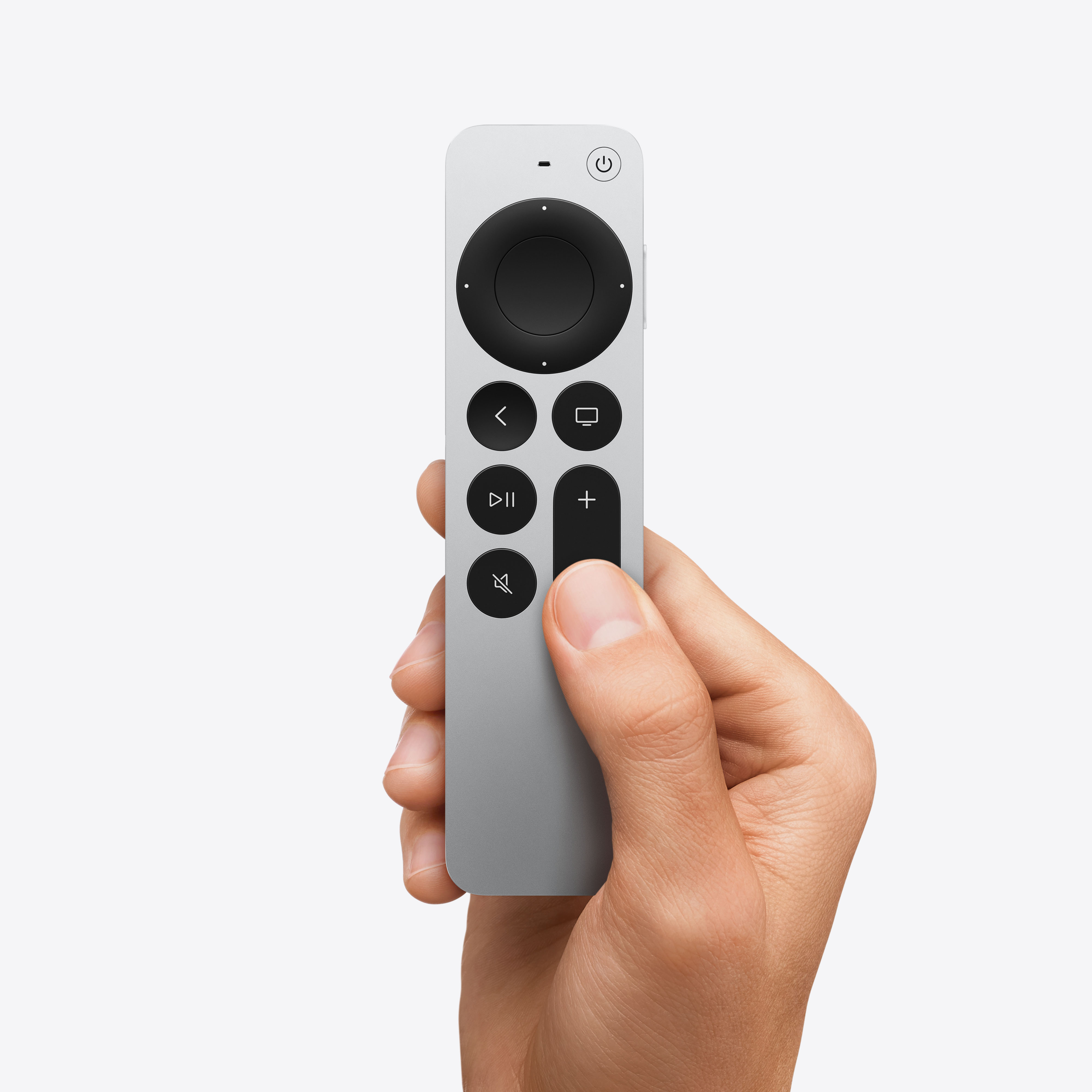 Mando Siri Remote - Apple, 2ª generación, Bluetooth, Micrófono para Siri, Batería recargable