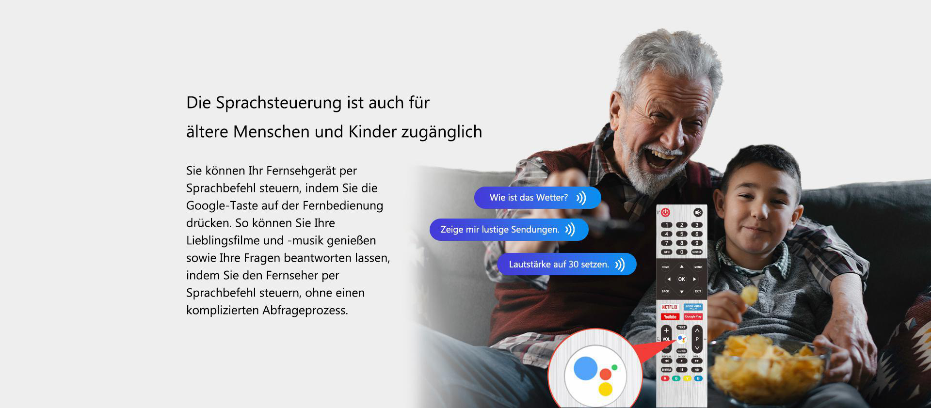 COOCAA 50S6G LED TV (Flat, 50 Zoll / 127 cm, UHD 4K, SMART TV, Android 10.)
