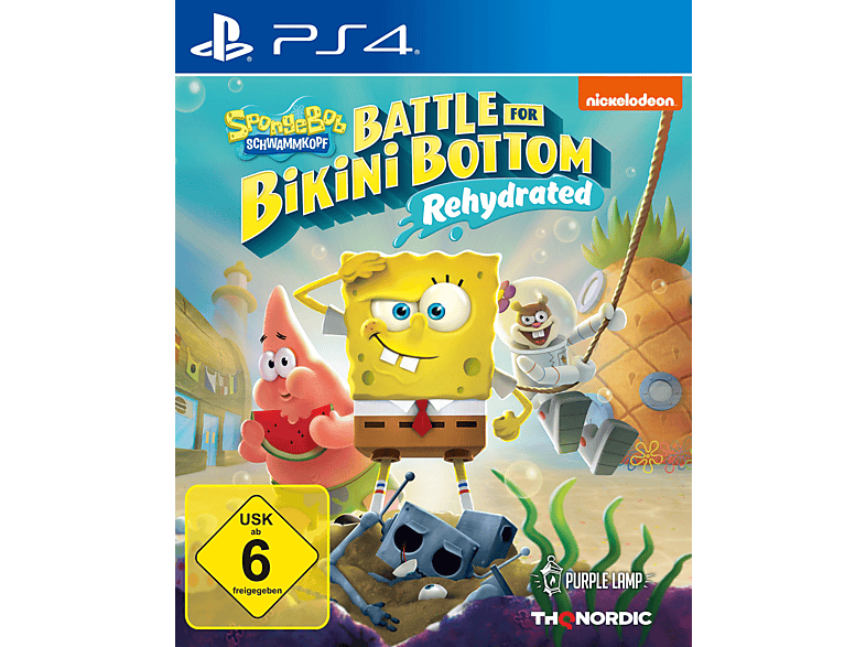 Spongebob SquarePants: Battle for Bikini Bottom - Rehydrated - [PlayStation 4]