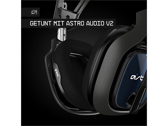 ASTRO GAMING A40 TR Headset + MixAmp Pro, Schwarz-Blau (PS4, PS5, PC, MAC)