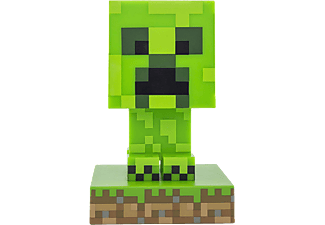 PALADONE Minecraft - Creeper - Lampada decorativa (Verde/marrone/nero)