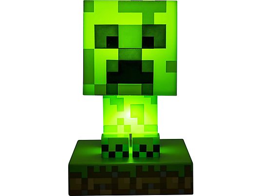 PALADONE Minecraft - Creeper - Lampe décorative (Vert / marron / noir)