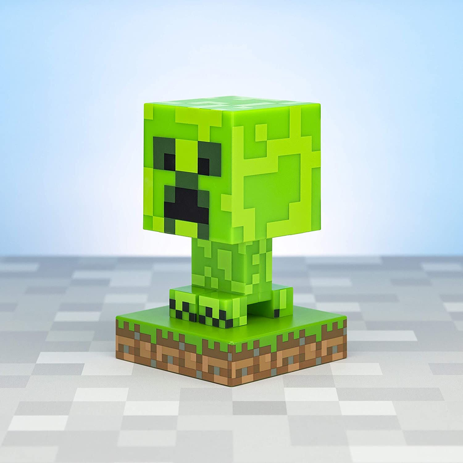 PALADONE Minecraft - Creeper - Lampe décorative (Vert / marron / noir)