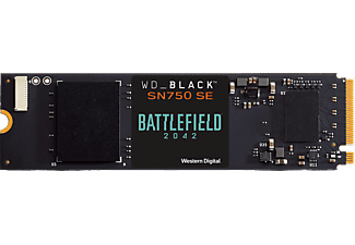 SANDISK SN750 SE NVMe Battlefield 2042 (World Edition) - Festplatte (mSSD, 500 GB, Schwarz)