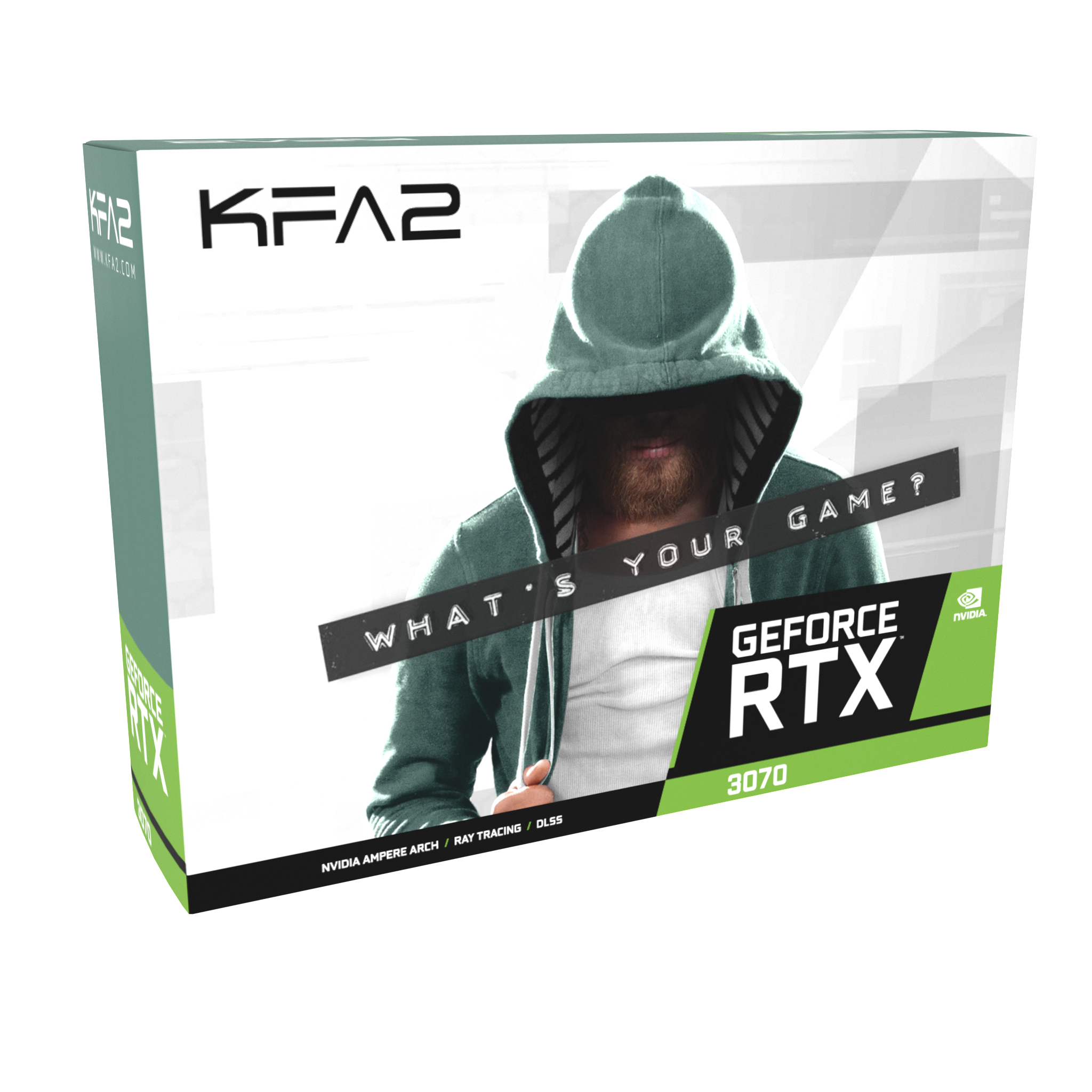 KFA2 GeForce RTX™ 3070 EX 1-Click OC 8GB LHR (37NSL6MD2VXK) (NVIDIA, Grafikkarte)