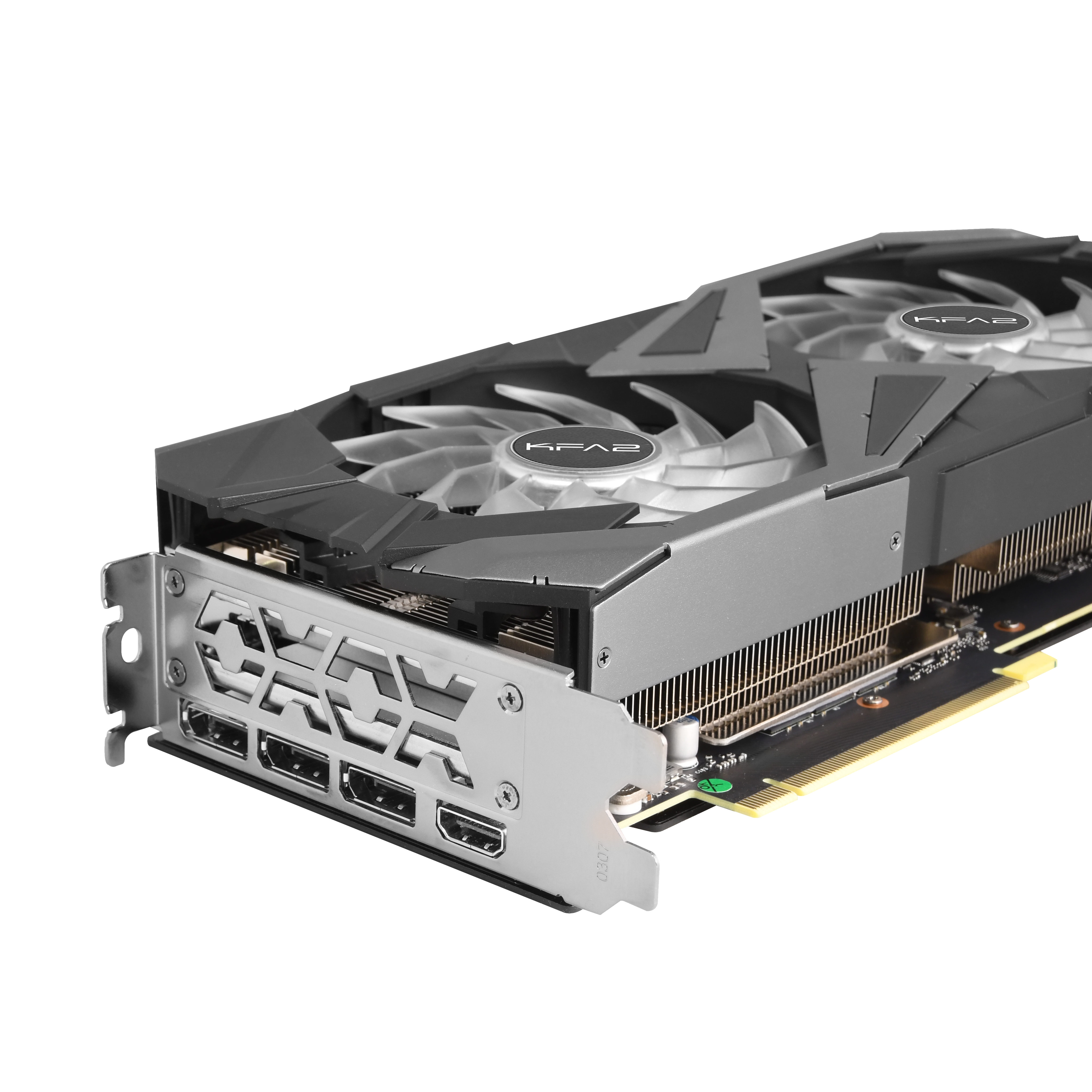 KFA2 GeForce RTX™ 3060 Ti EX 1-Click OC 8GB LHR (36ISL6MD1WTK) (NVIDIA, Grafikkarte)