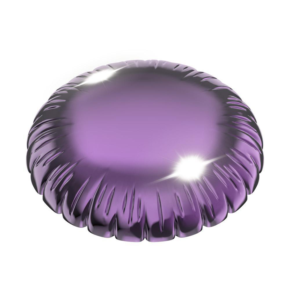 POPSOCKETS PopGrip Basic Balloon Handyhalterung, Violett Purple Foil