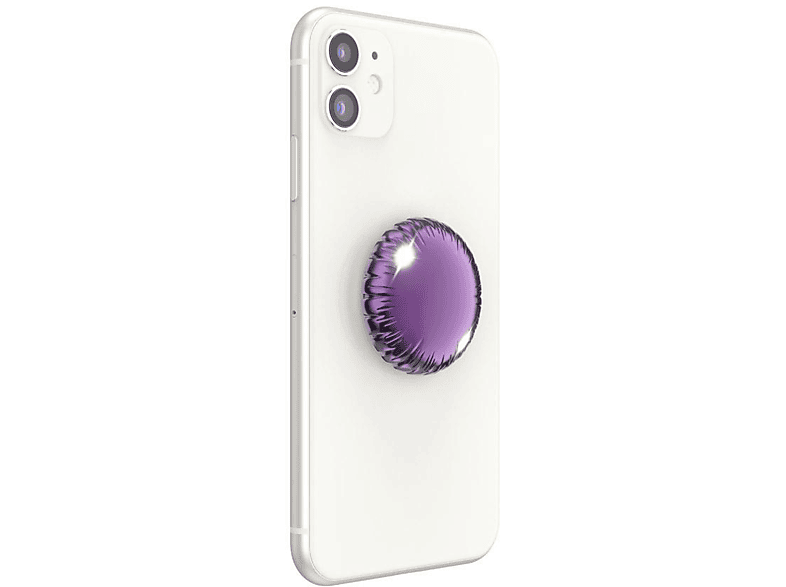 POPSOCKETS PopGrip Basic Foil Balloon Purple Handyhalterung, Violett