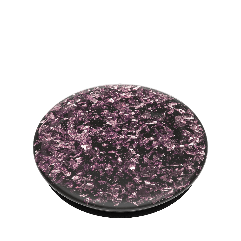 Violett POPSOCKETS PopGrip Foil Lilac Handyhalterung, Confetti