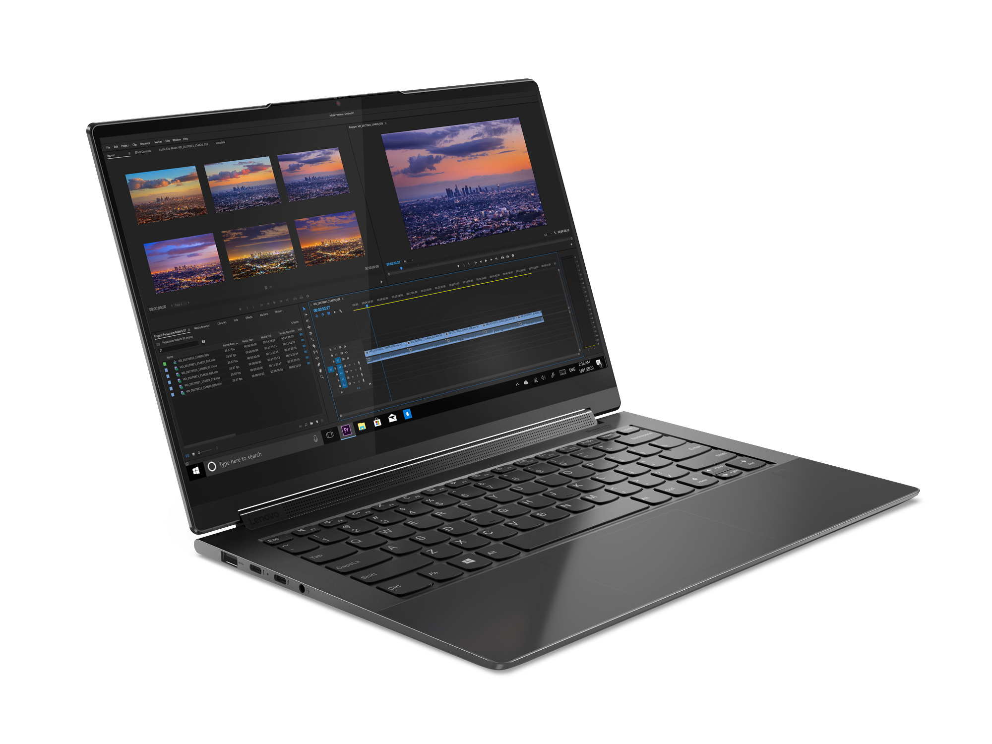 LENOVO Yoga 9i, Premium Convertible mit 14 Zoll Display, Intel® Core™ i7 Prozessor, 16 GB RAM, 512 GB SSD, EVO, Intel Iris Xe Grafik, Shadow Black