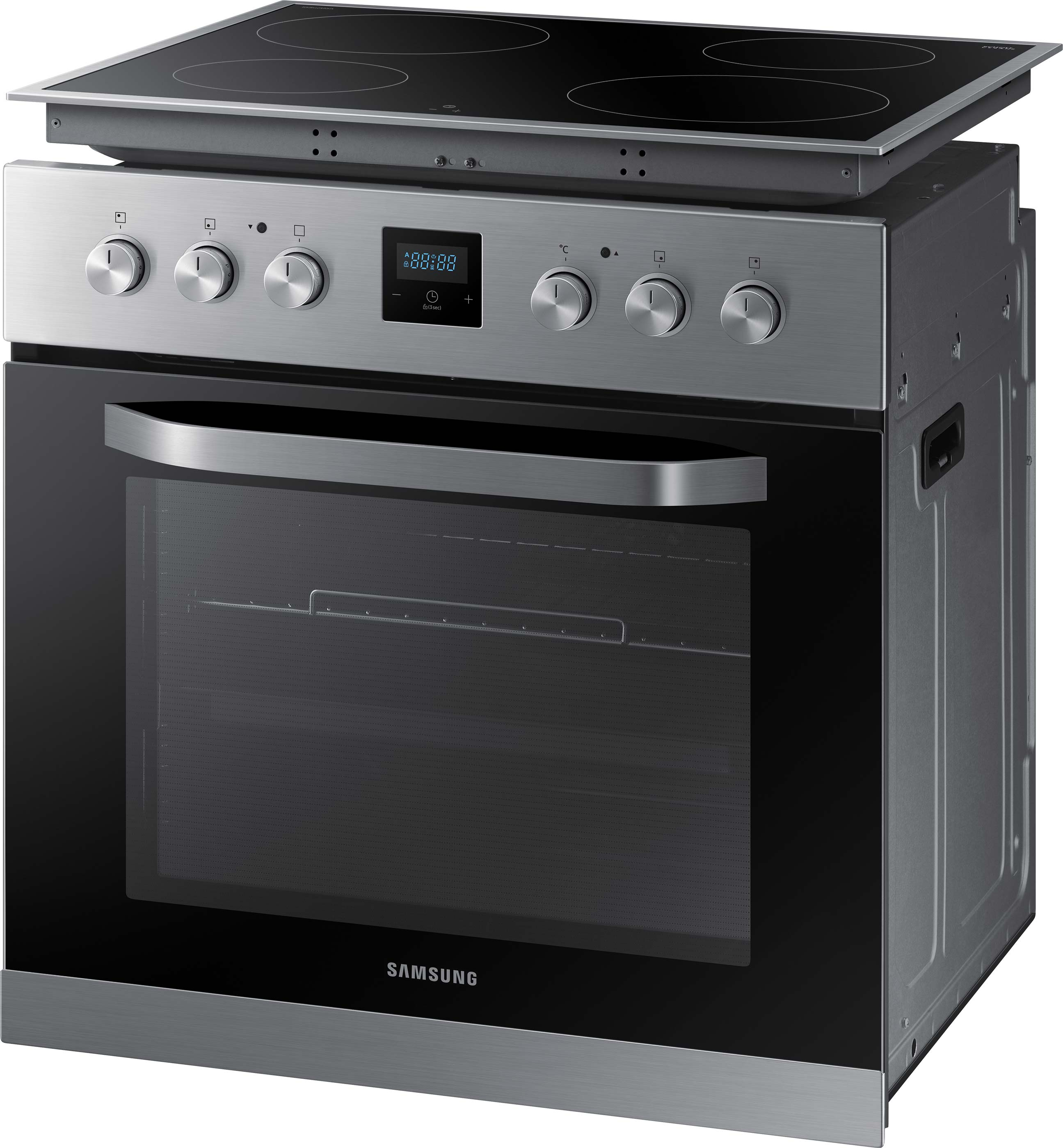 SAMSUNG F-NB69R5701RS, Einbauherdset (Induktionskochfeld, A, 69 l)