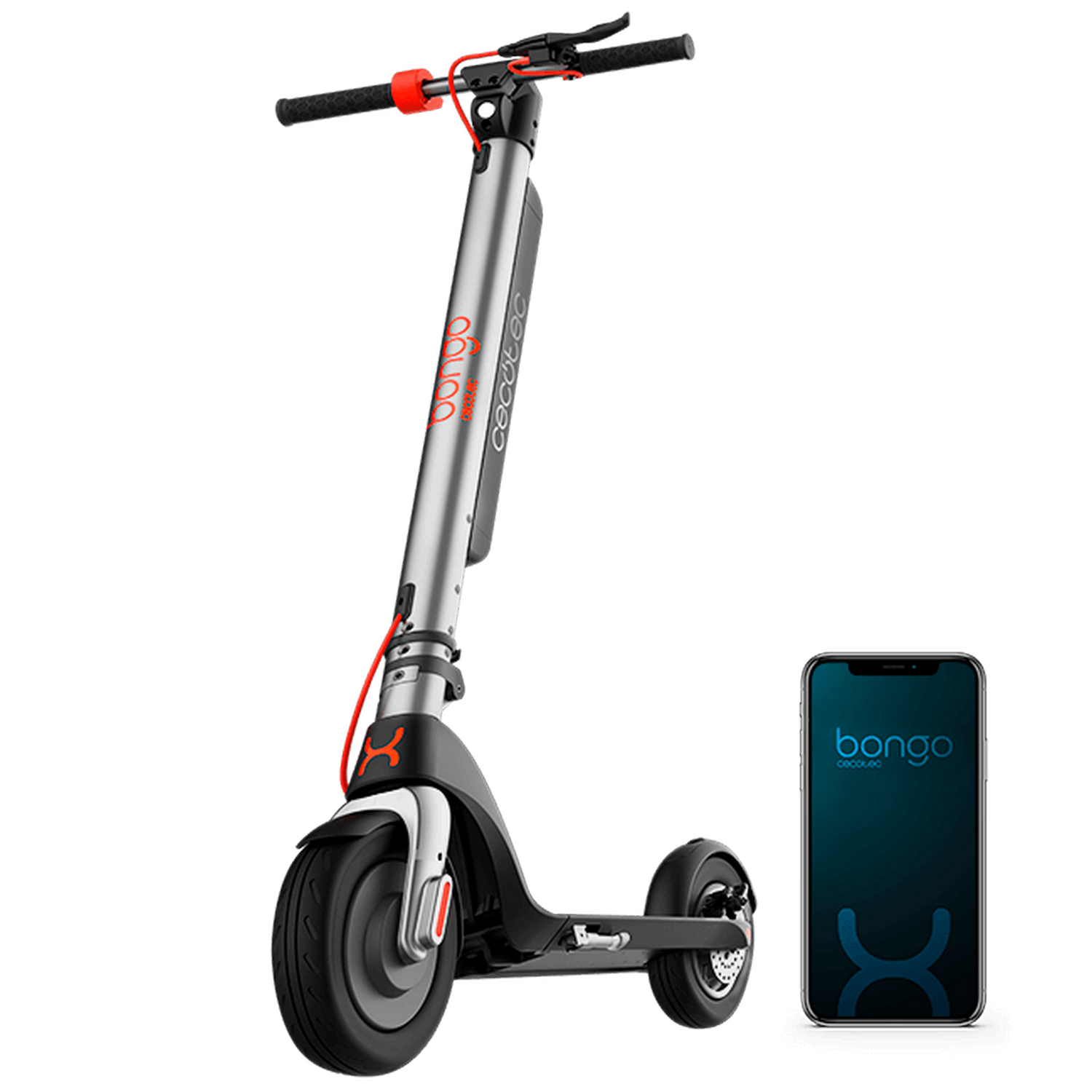 Patinete eléctrico - Cecotec Bongo Serie A Advance Connected, 700 W, 7800 mAh, 25 km/h, 4-5 horas, Plata