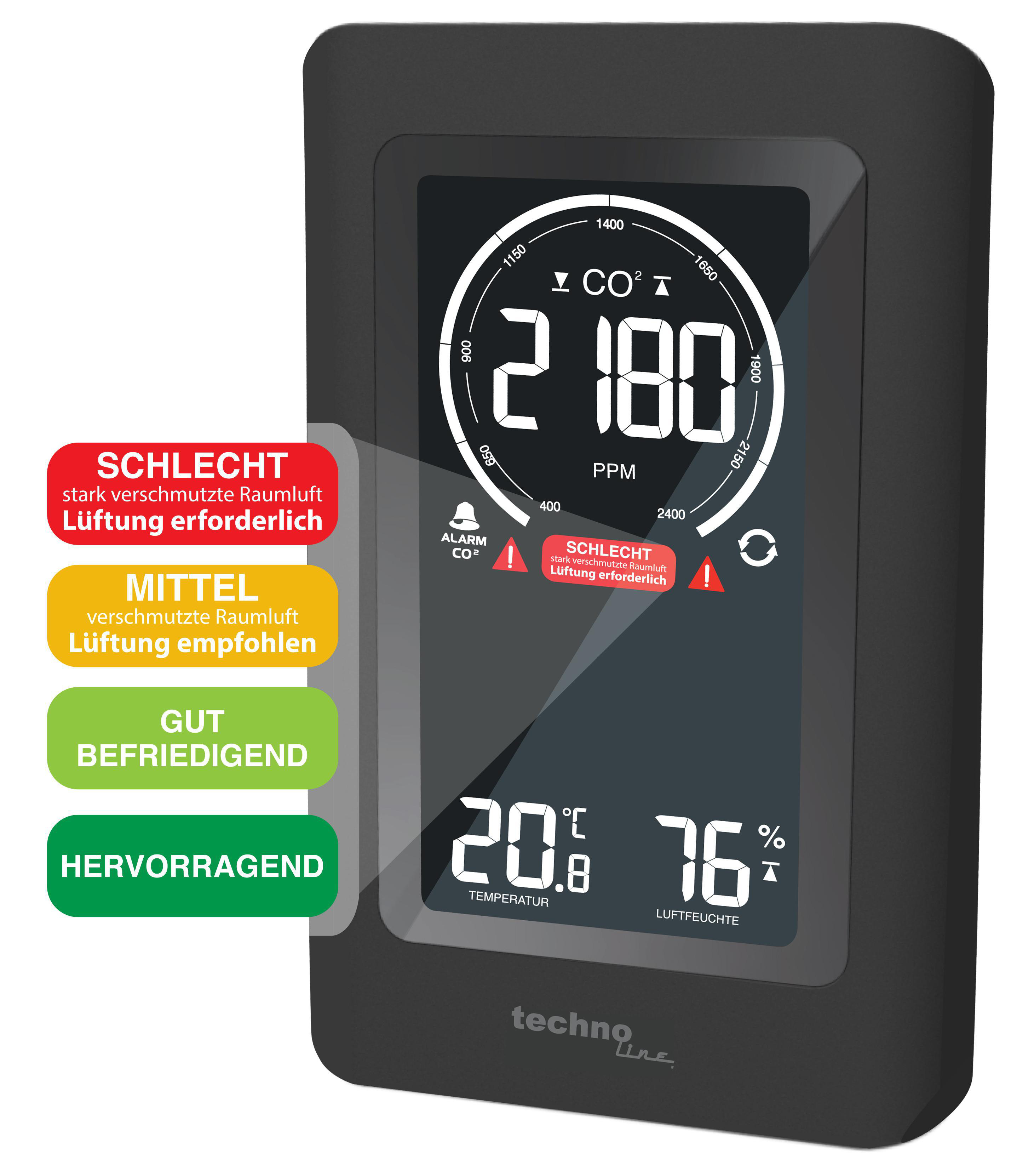 TECHNOLINE WL 1030 Luftgütesensor