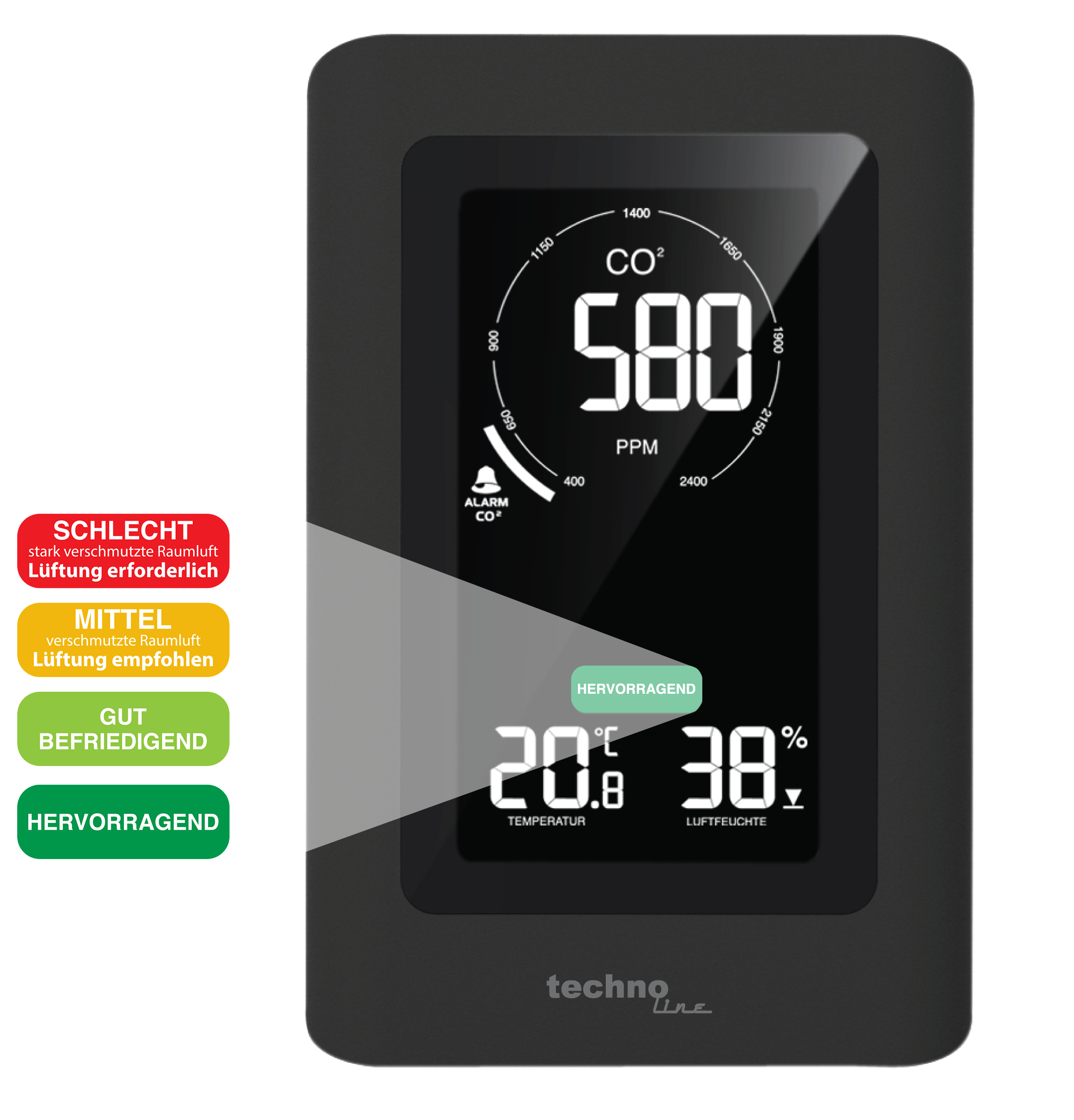 TECHNOLINE WL 1030 Luftgütesensor