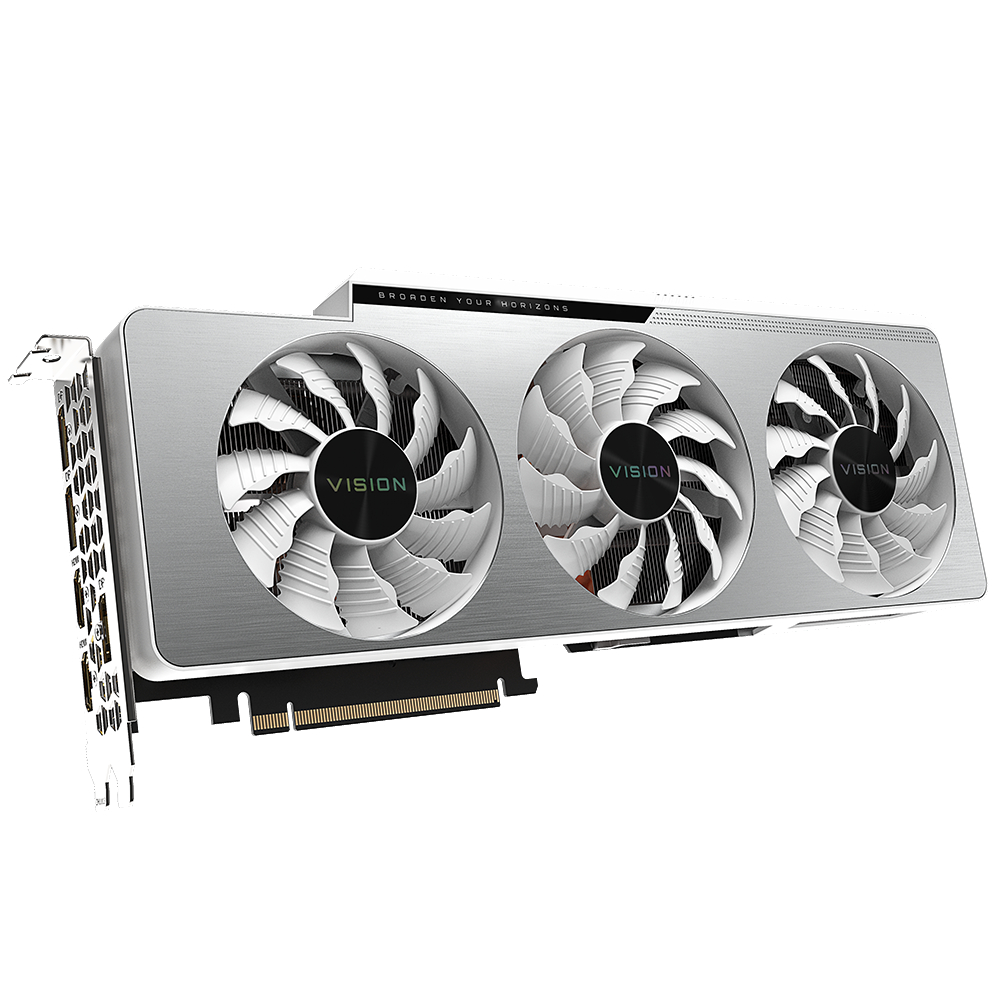 GIGABYTE GeForce RTX™ 3080 VISION OC 10G (Rev. 2.0) (GV-N3080VISION OC-10GD 2.0) (NVIDIA, Grafikkarte)