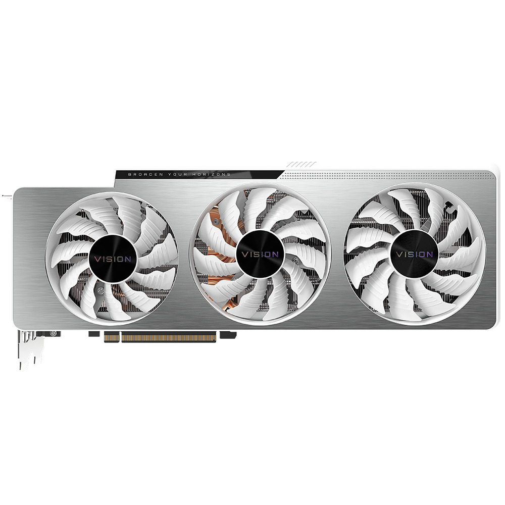 GIGABYTE GeForce RTX™ 3080 VISION OC 10G (Rev. 2.0) (GV-N3080VISION OC-10GD 2.0) (NVIDIA, Grafikkarte)