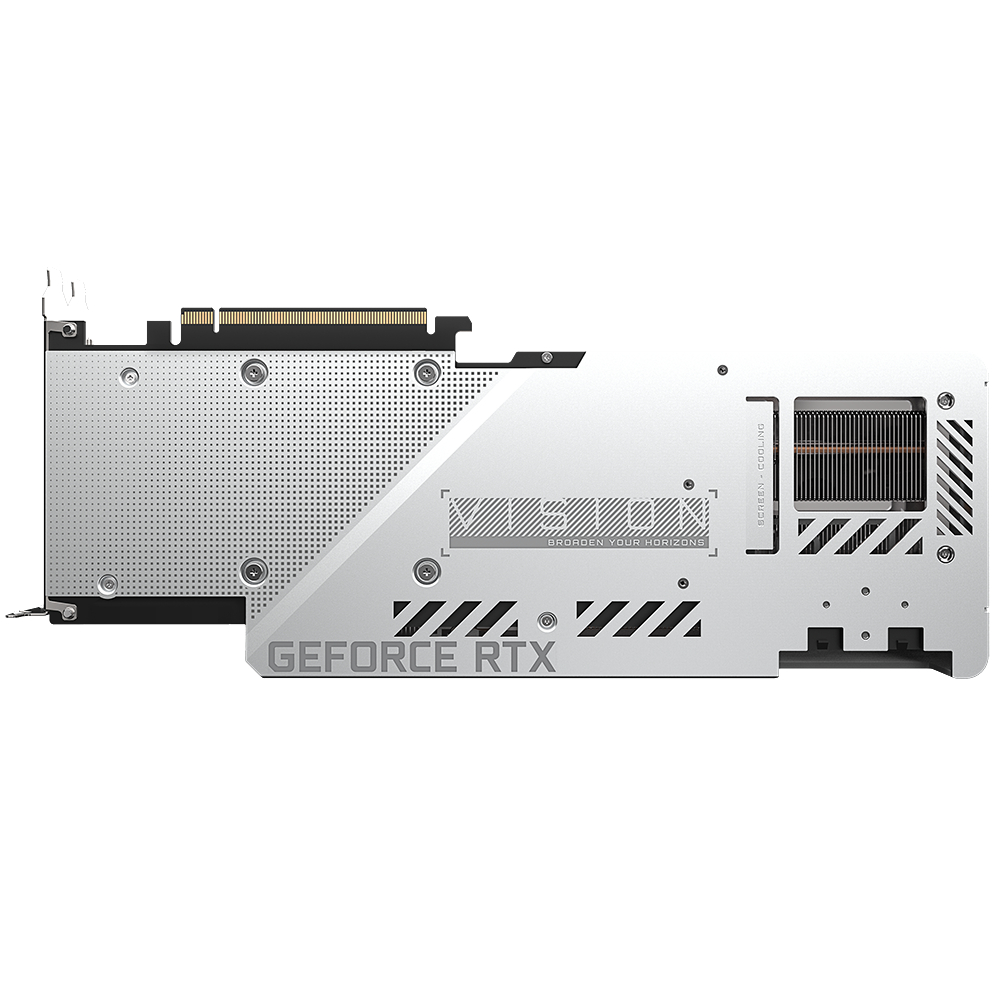 GIGABYTE GeForce VISION 10G RTX™ (Rev. Grafikkarte) (GV-N3080VISION 3080 2.0) 2.0) OC (NVIDIA, OC-10GD