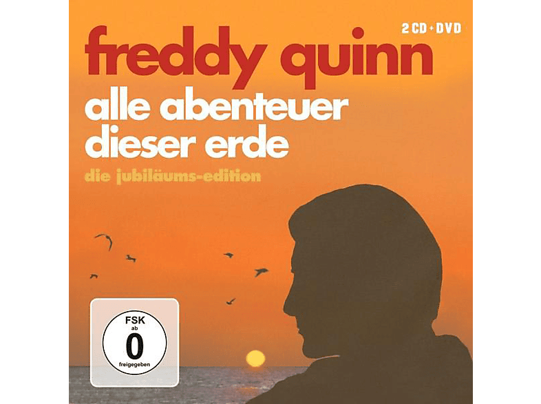 Freddy Quinn - Alle Abenteuer dieser Erde: Die Jubiläums-Edition  - (CD + DVD Video)