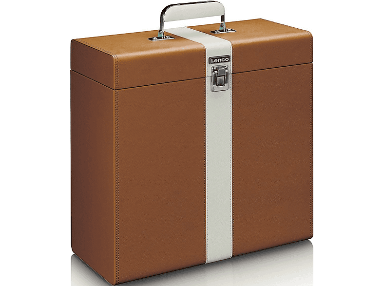 Lenco TTA-301BNWH Tragekoffer für max. 30 Schallplatten; Transportkoffer — Foto 4 von 5