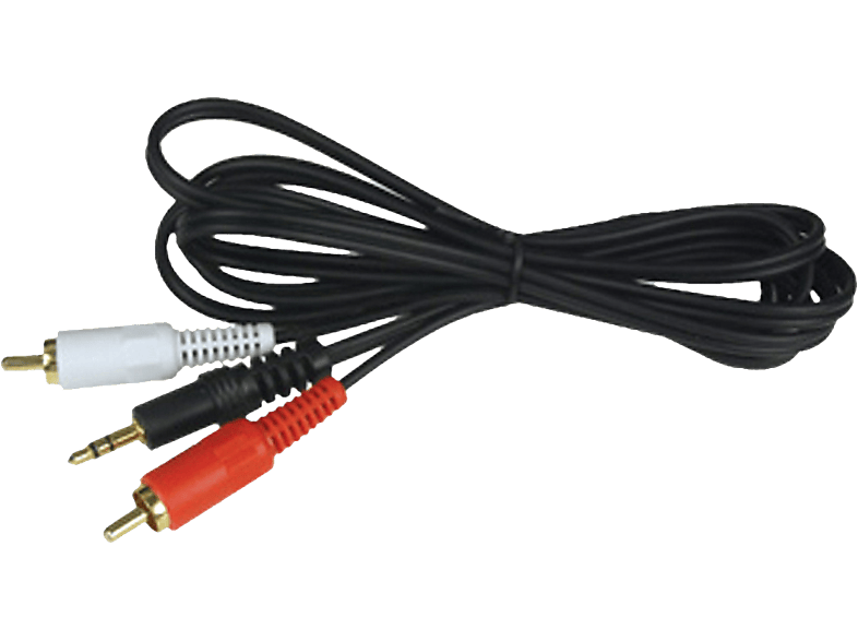 CALIBER CLA150.2 - Klinken-Cinch-Kabel (Schwarz)