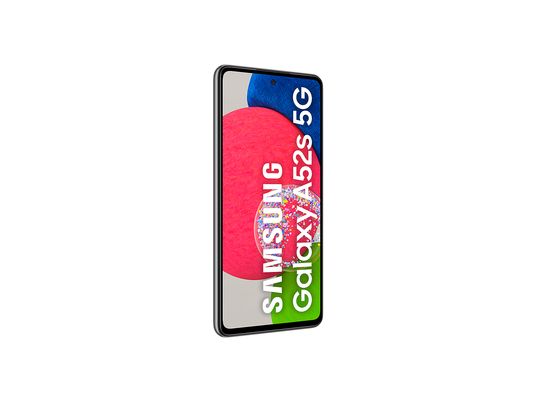 Móvil - Samsung Galaxy A52s 5G New, Negro, 128 GB, 6 GB RAM, 6.5" FHD+, Snapdragon 778G, 4500 mAh, Android