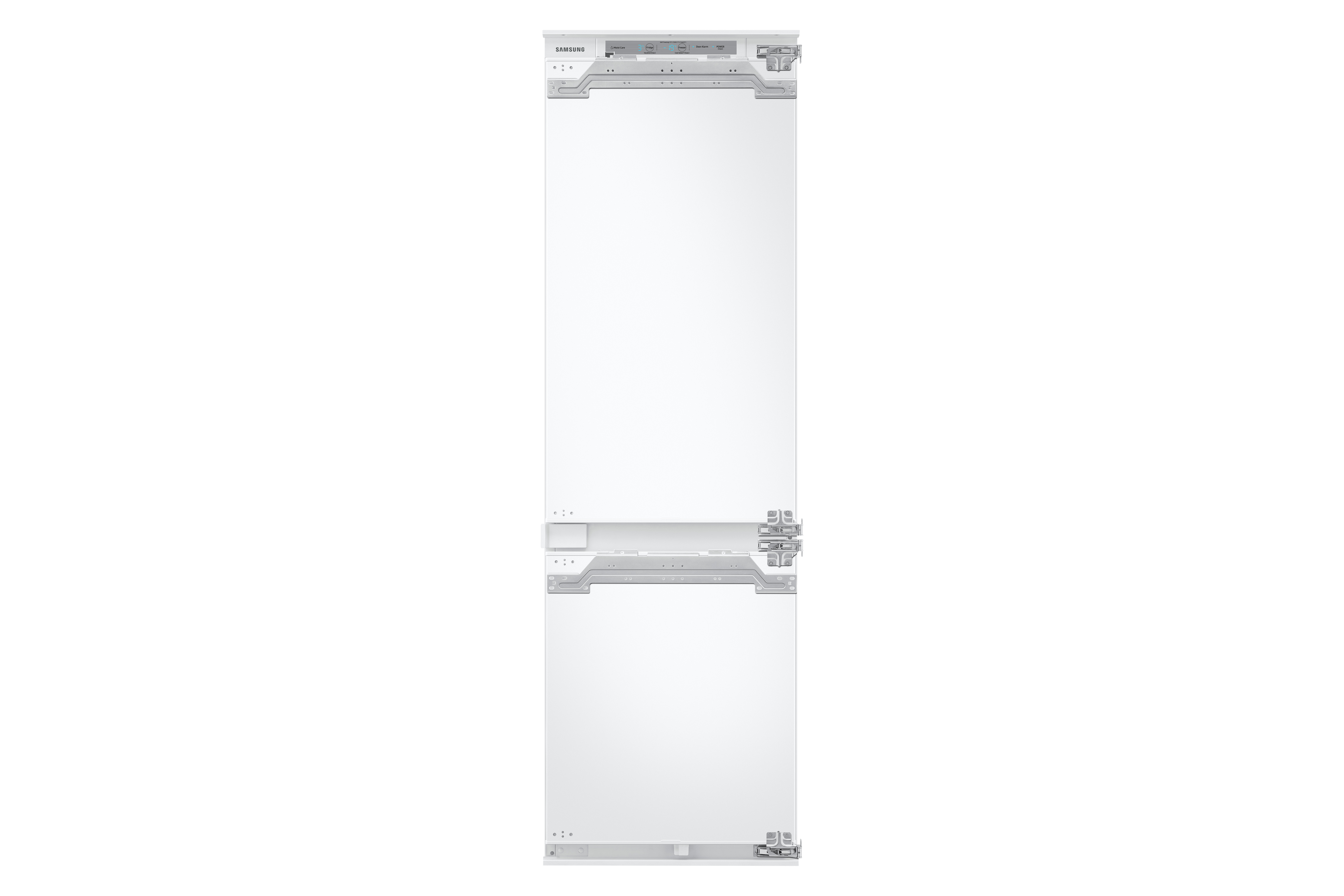 SAMSUNG BRB26713DWW/EF Einbau Kühl-Gefrierkombination Kühlgefrierkombination (D, 264 l, 1775 mm hoch, Einbaugerät, No Frost (verminderte Eisbildung), Weiß)