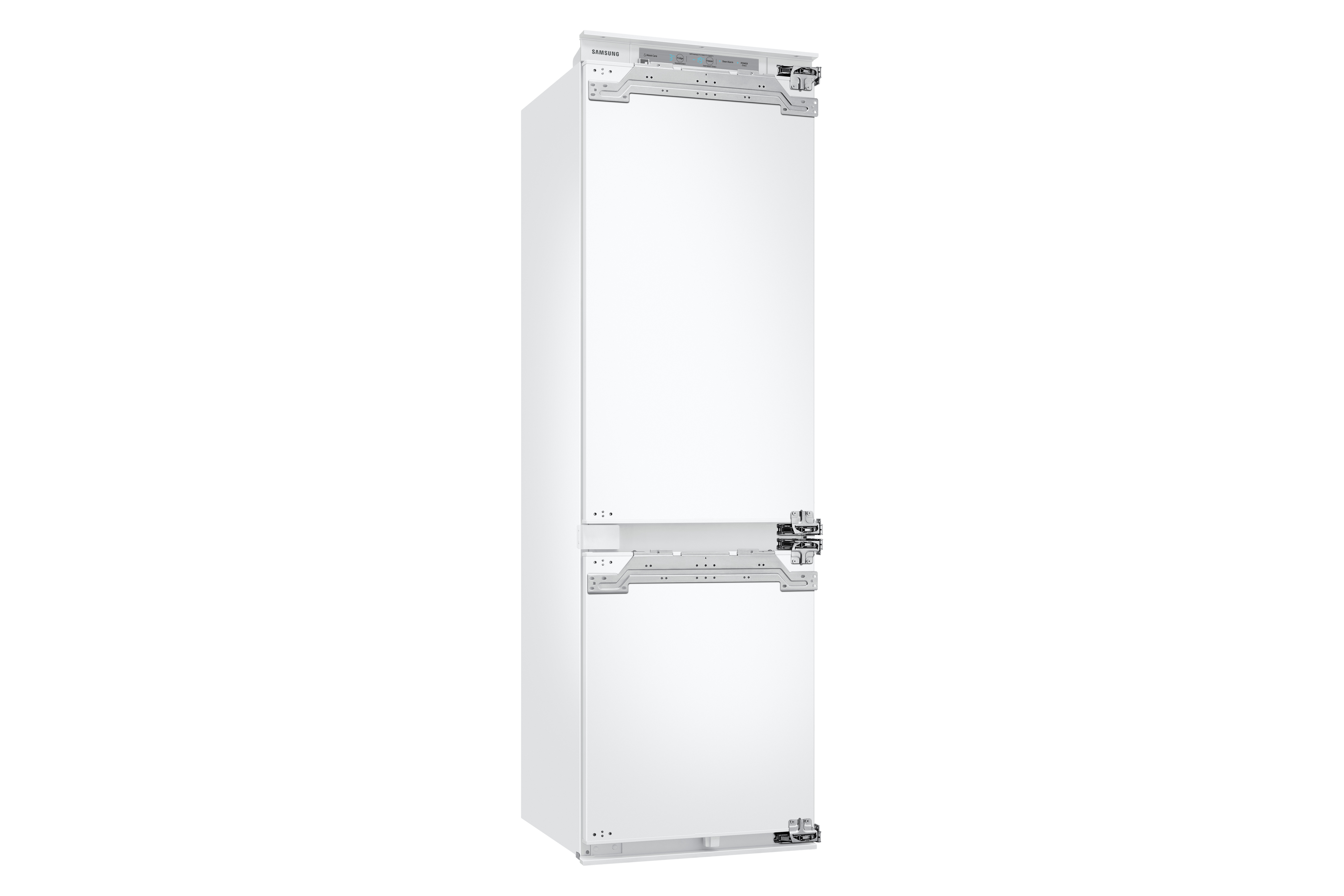 SAMSUNG BRB26713DWW/EF Einbau Kühl-Gefrierkombination Kühlgefrierkombination (D, 264 l, 1775 mm hoch, Einbaugerät, No Frost (verminderte Eisbildung), Weiß)