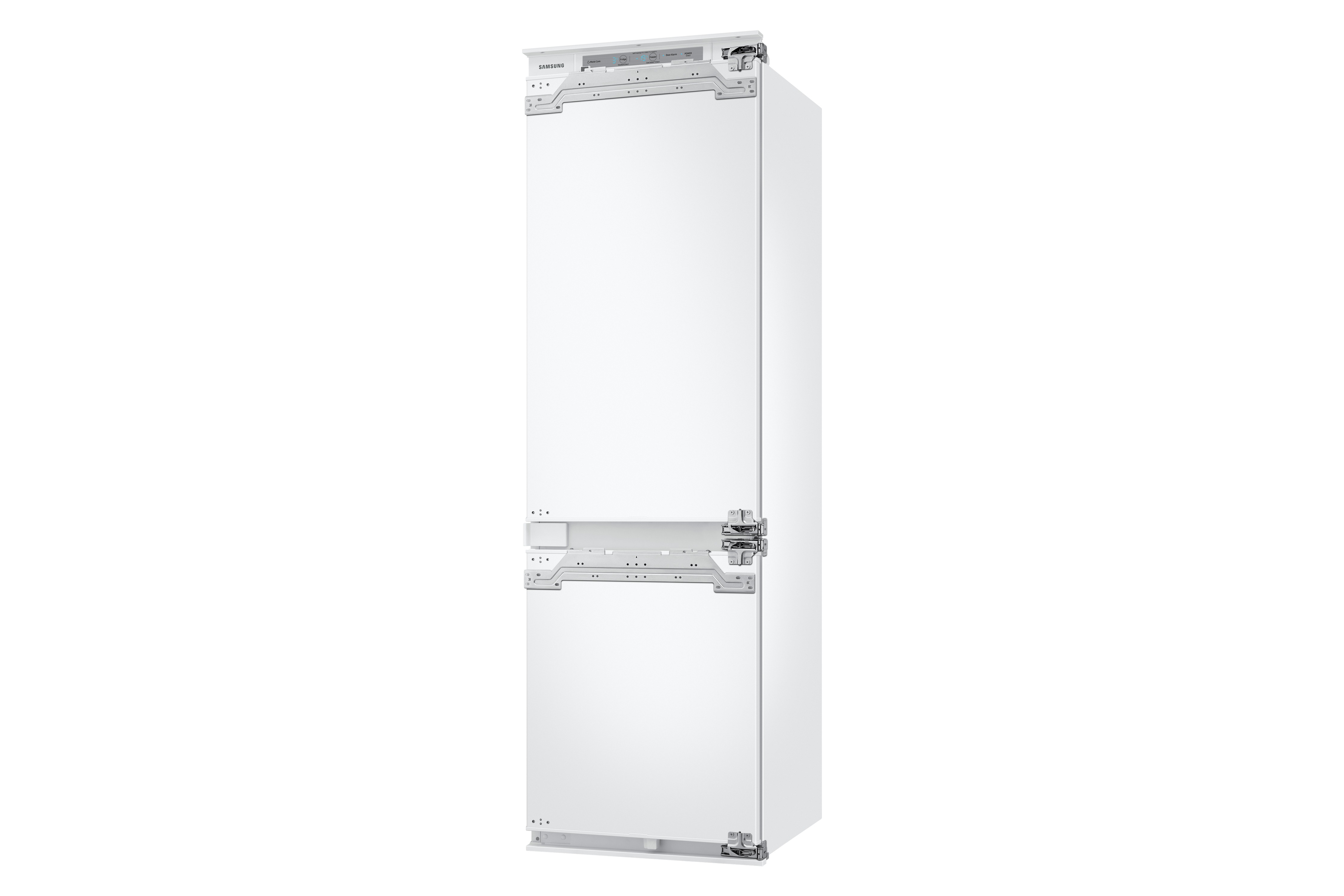 SAMSUNG BRB26713DWW/EF Einbau Kühl-Gefrierkombination Kühlgefrierkombination (D, 264 l, 1775 mm hoch, Einbaugerät, No Frost (verminderte Eisbildung), Weiß)