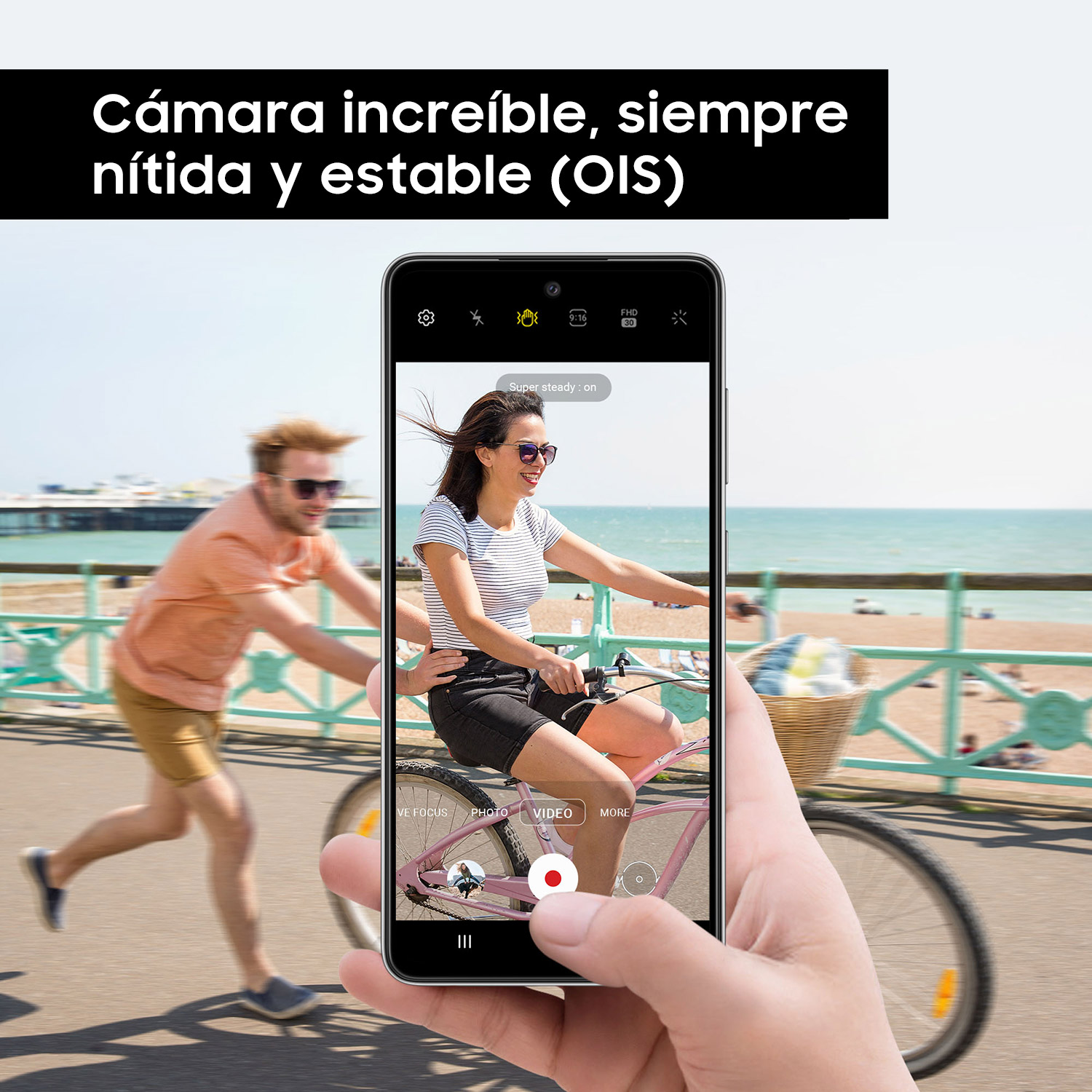 Samsung Galaxy A52s 5G, Blanco, 256 GB, 8 GB RAM, 6.5" FHD+, Snapdragon 778G, 4500 mAh, Android